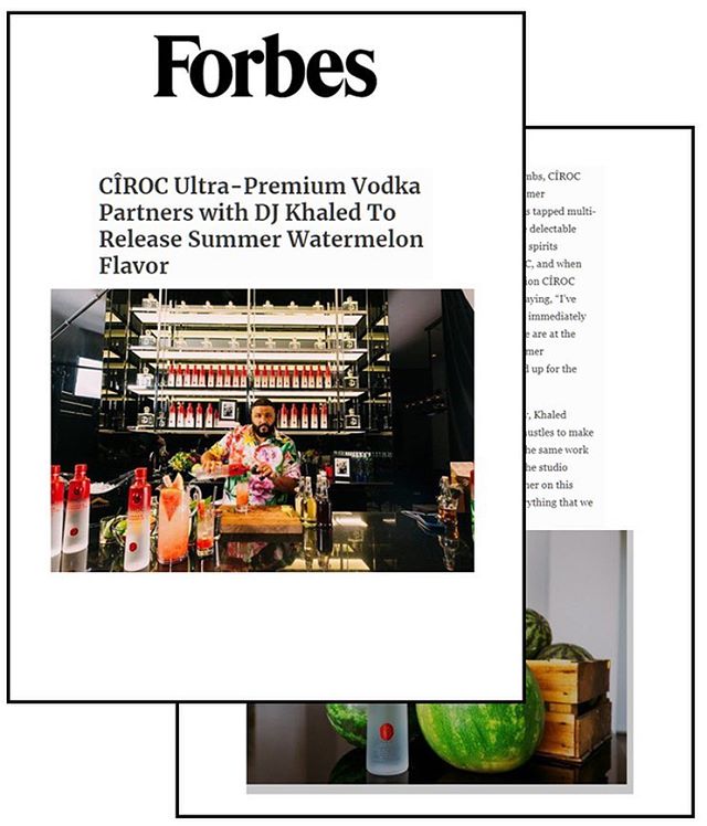 The secret is out... @ciroc launched their new Watermelon flavor and summers will never be the same!! 🍉🍹 #ciroc #summerwatermelon #finefrenchgrapes #cocktails #cirocthesummer #newflavoralert