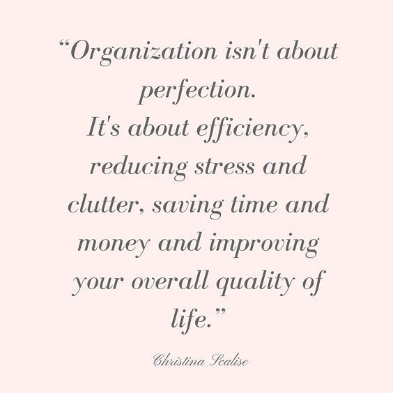 Don&rsquo;t let the fear of not being perfect keep you from taking the first step in getting organized. Every little bit helps.
.
.
.
.
#bluepencilhome #minimalism #minimalist #minimalistproject #memphis #memphishomes #bhgstylemaker #professionalorga