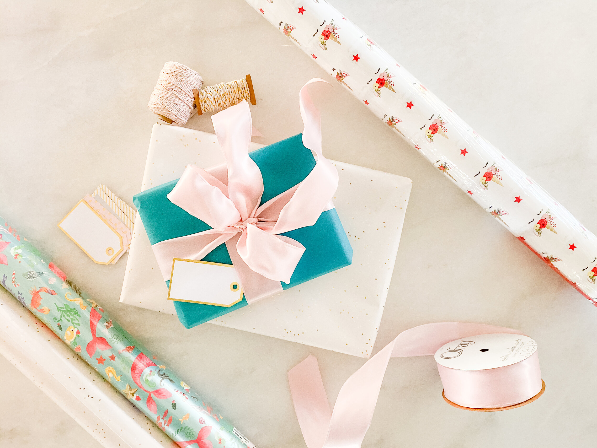 Out of wrapping paper? Here are Tips for Wrapping Gifts with Tissue Paper!