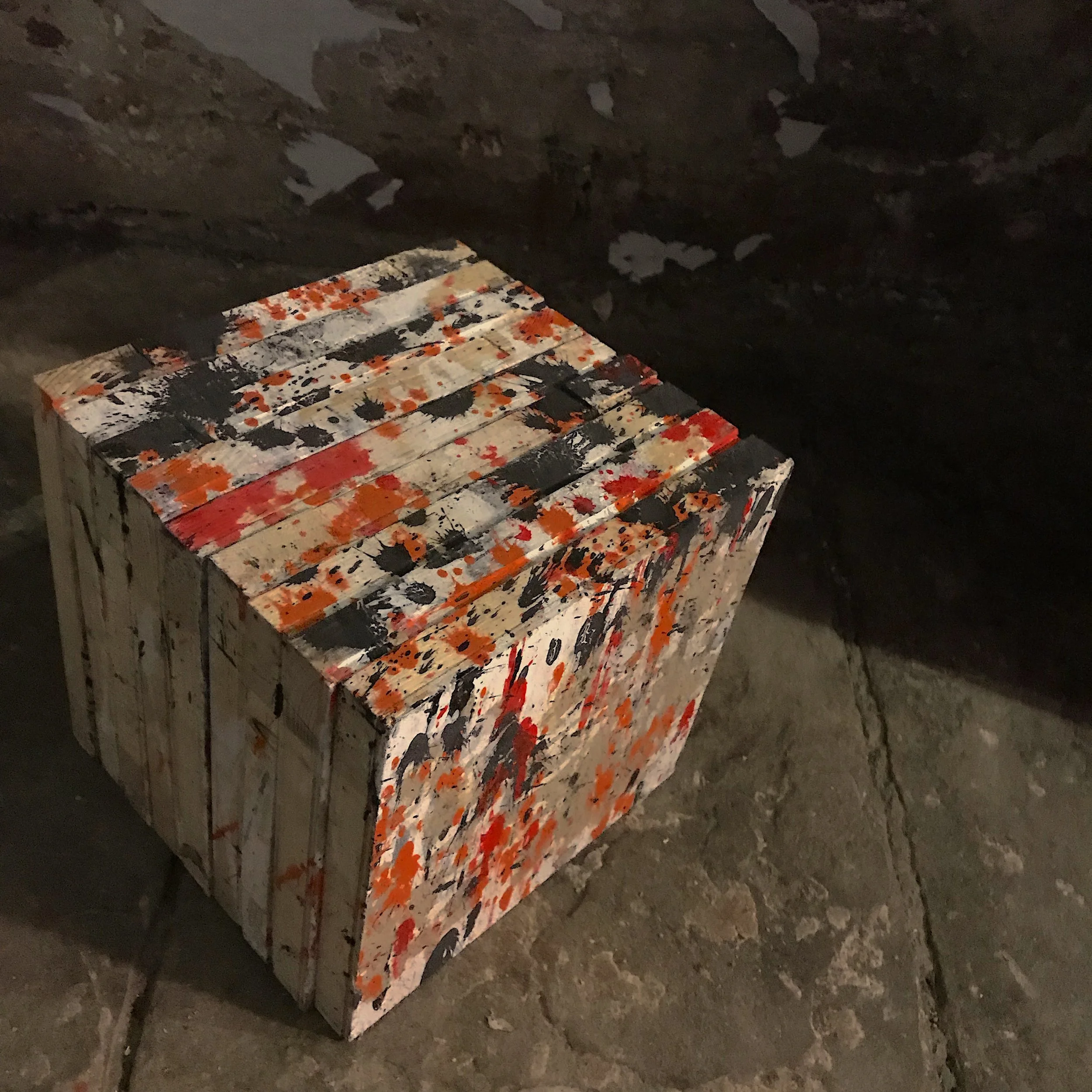 Painting as object. Paul Walsh. Photo: Bruce Davies