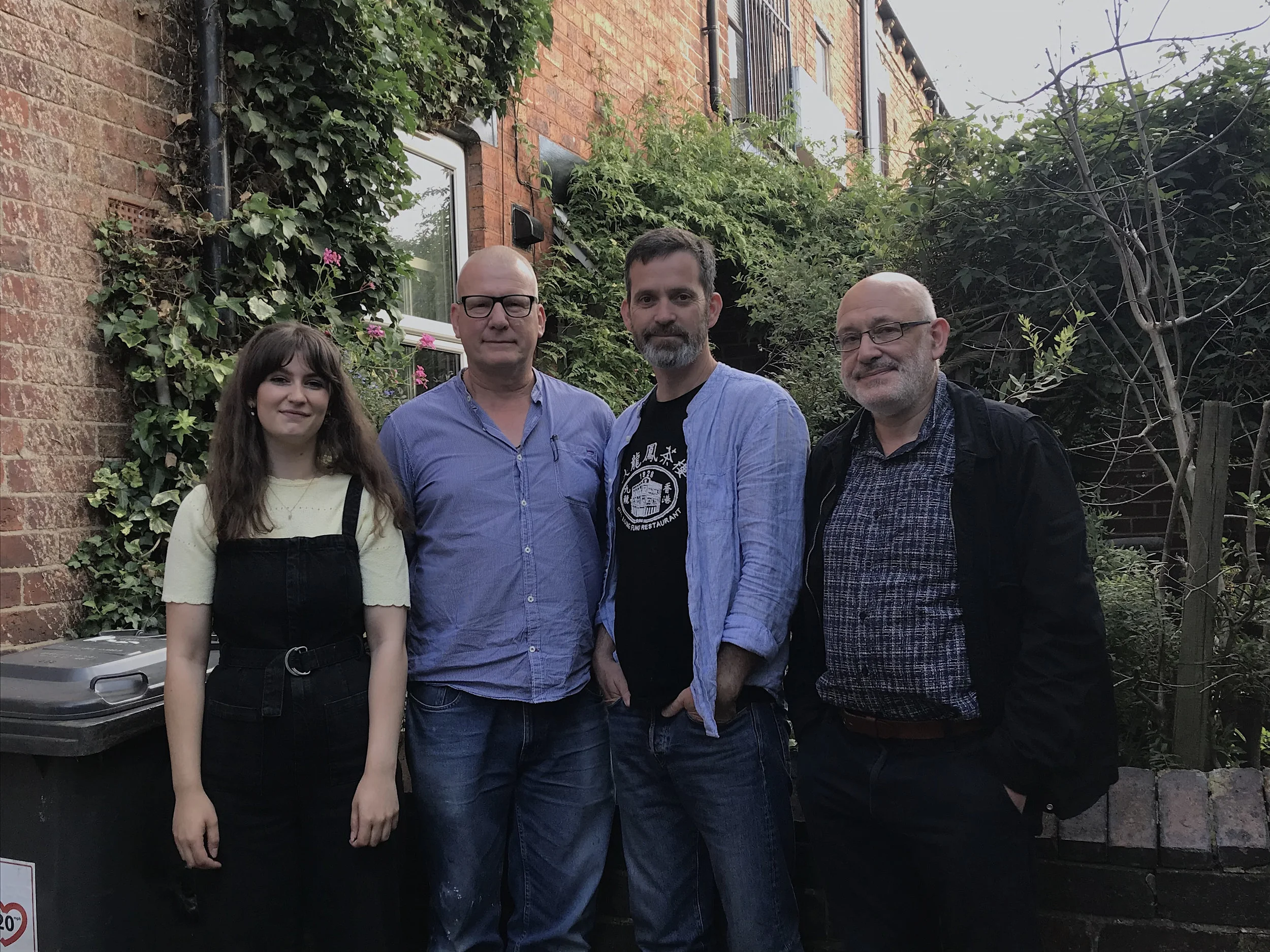 L-R Jadene Imbusch, Phill Hopkins, Dominic Hopkinson, Keith Ackerman