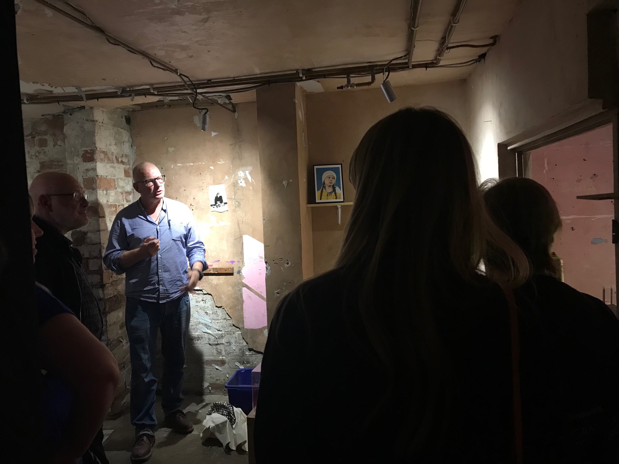 On site at BasementArtsProject: Phill Hopkins talks about his almost complete exhibition ‘A House Within A Home’ which opens Saturday 10th August | 12-5pm