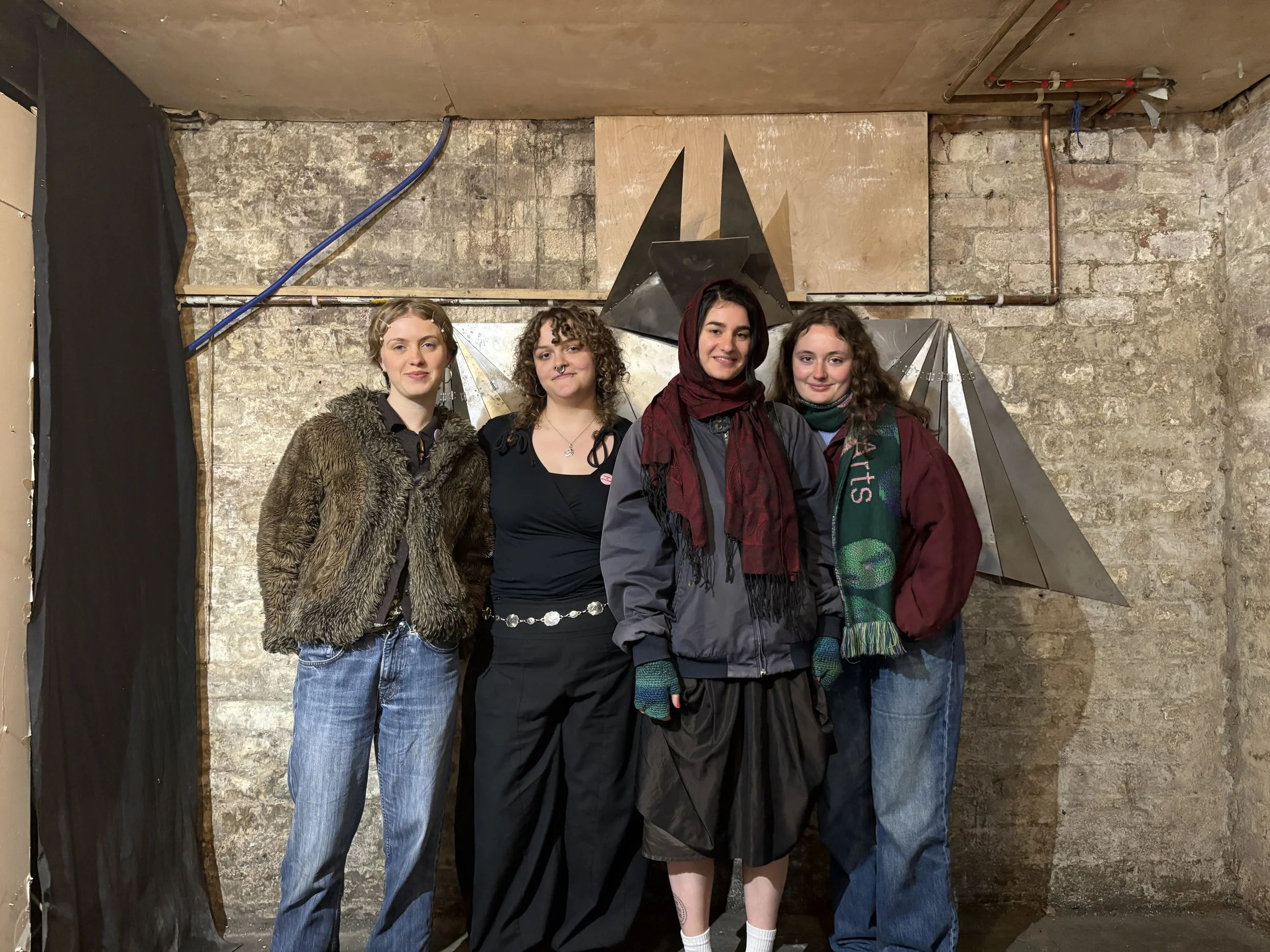 Four Women in Metalwork
