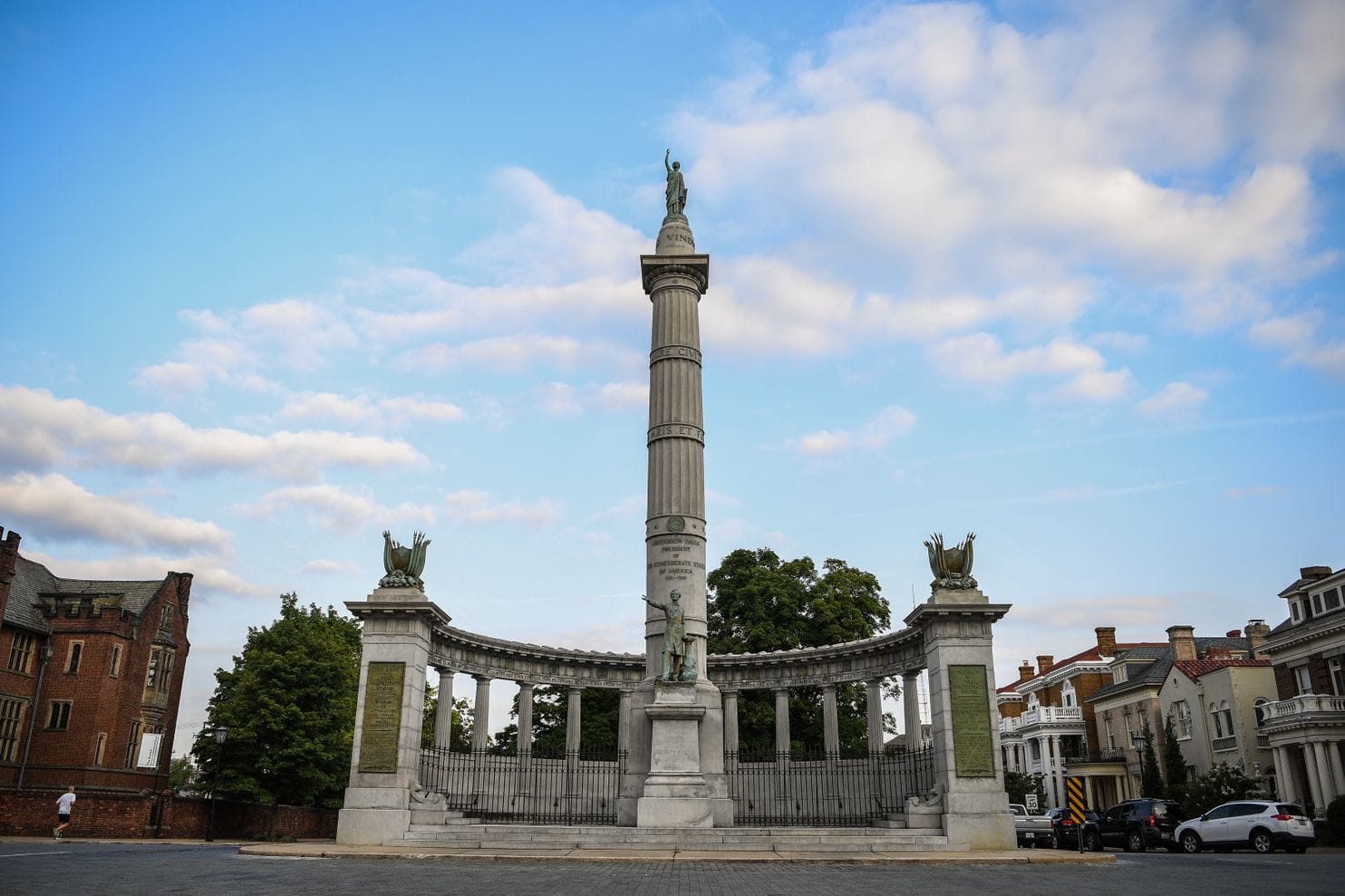 Jefferson Davis Monument in Richmond, Virginia