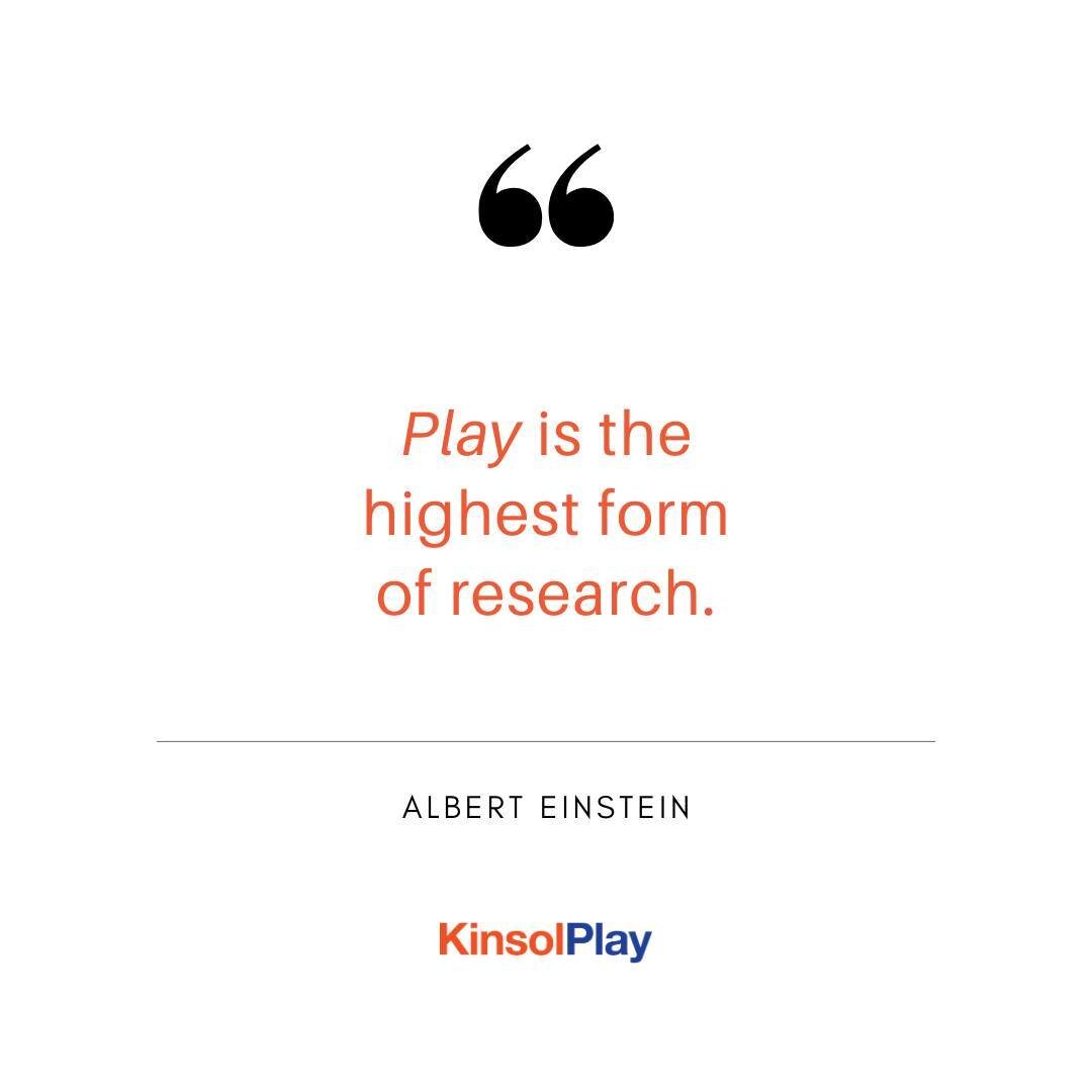 The man was a genius after all! #playtheory