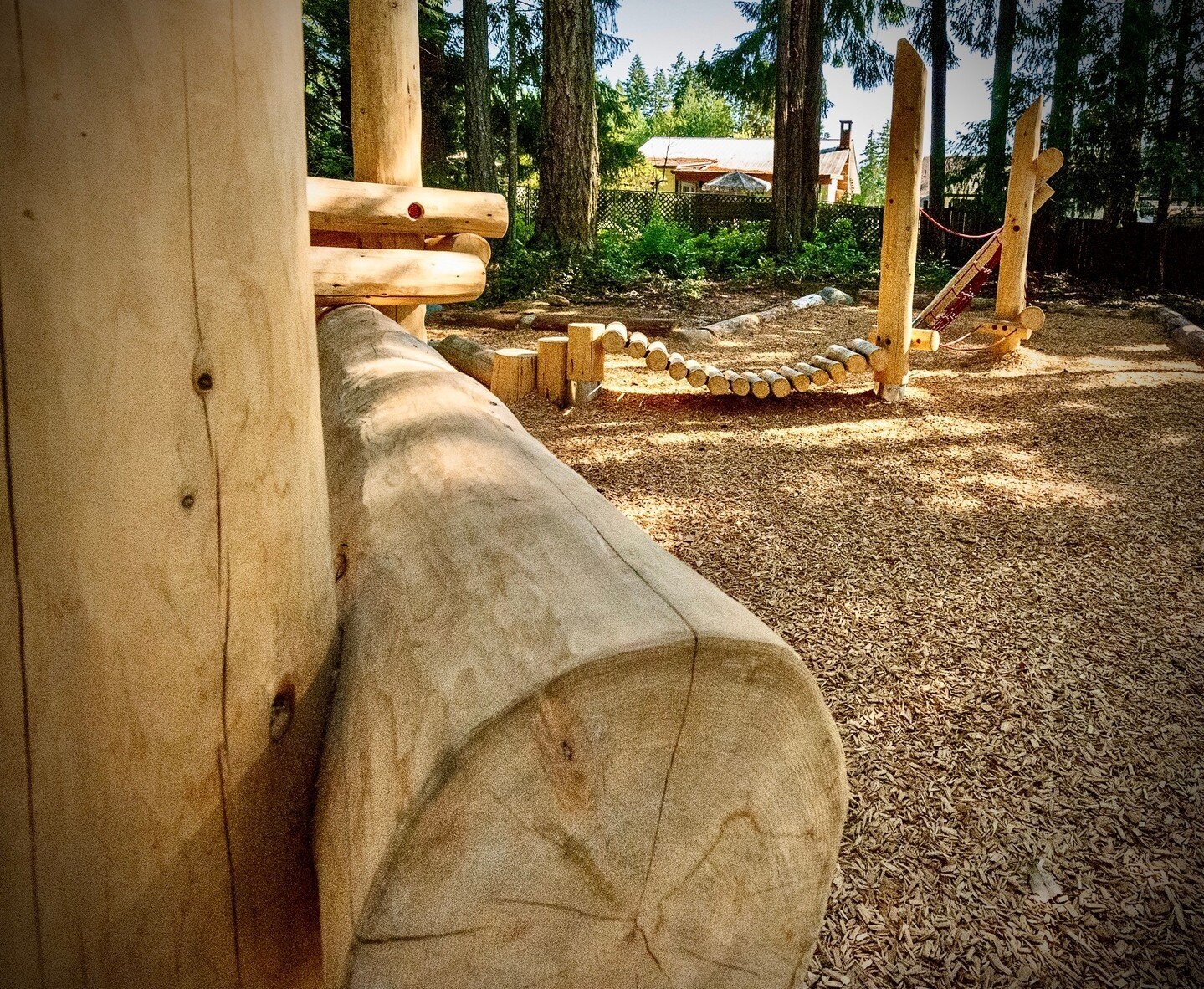 Old Mill Park in Shawnigan Lake, BC!!⁠
⁠
Small Log Climber and a Toddler Parkour.⁠
⁠
#naturalplay #logclimber #parkour #timber #bcwood #madeinbc #madeincanada #sustainable #naturebased #unscripted #play #playtheory #riskyplay #earlychildhood #explore