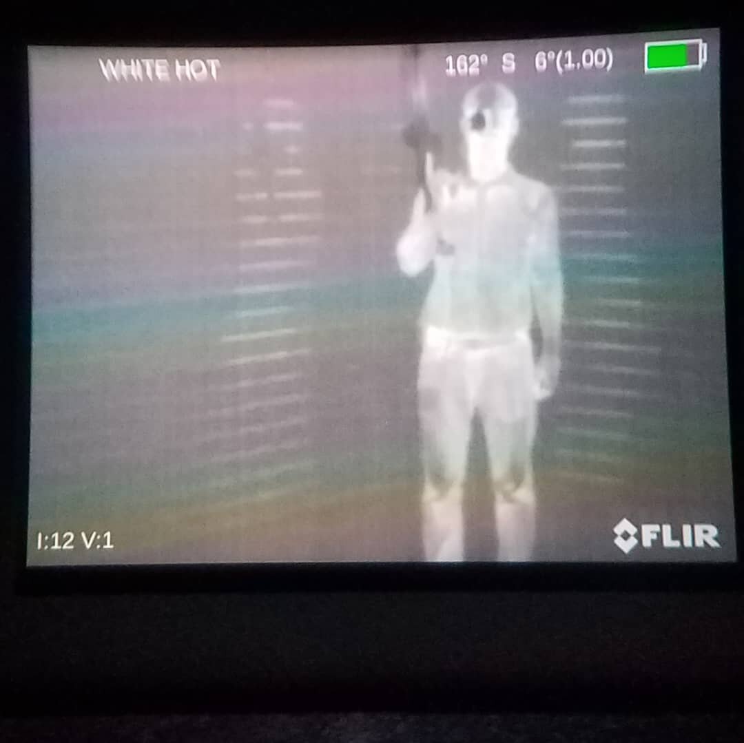Thermal vs gen 3 filmed night vision vs gen 3 unfilmed white phosphor

This is a very well lit scenario so the unfilmed tube doesnt really have room to &quot;stretch its legs&quot;, the flir is unaffected by the lighting.

Flir breach,  AGMPvs14, TNV