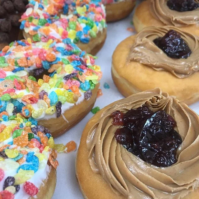 Fruity pebbles & pb&j