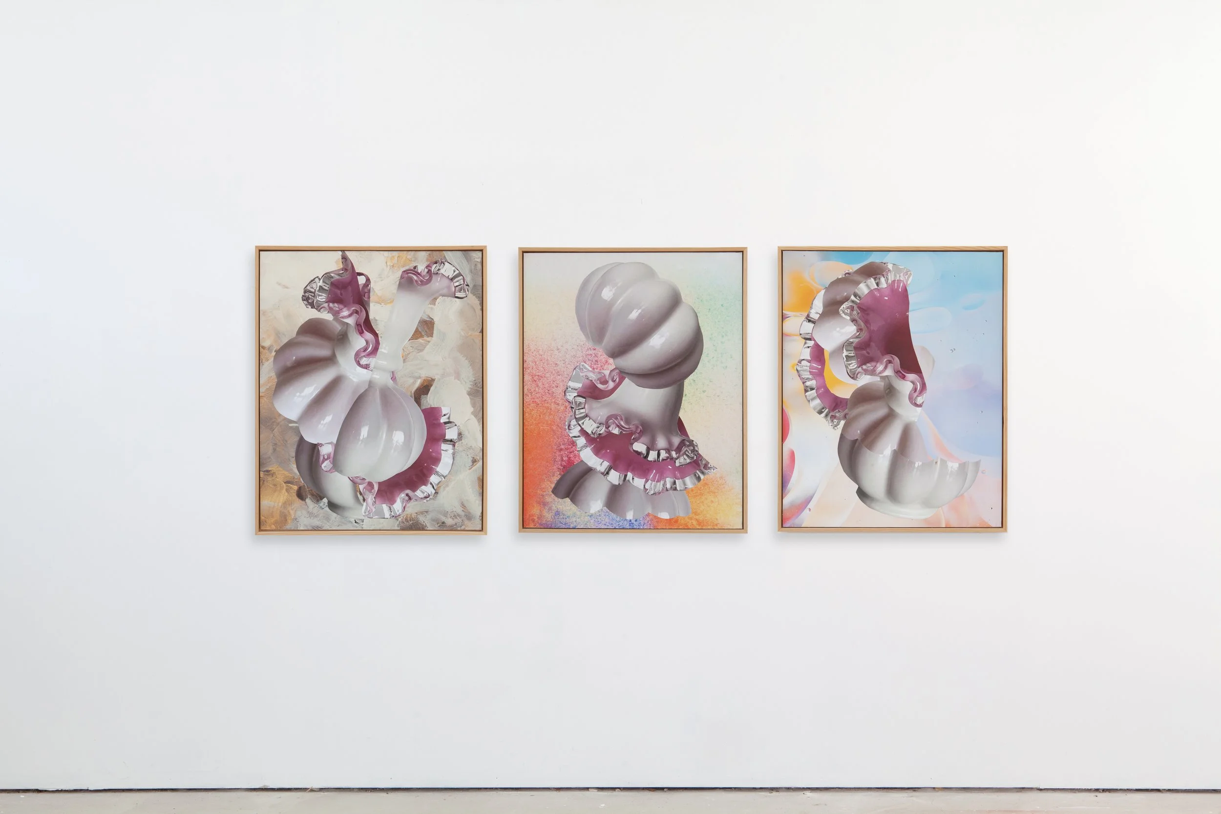 Adjustment_Exercise_0004.pdf 1-3, 2024,Inkjet prints on canvas, collage on panel, 20"X24" 
