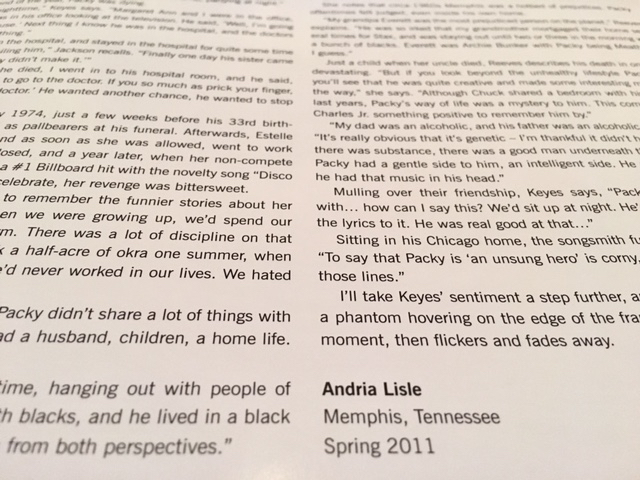 Researcher + Liner Notes Author