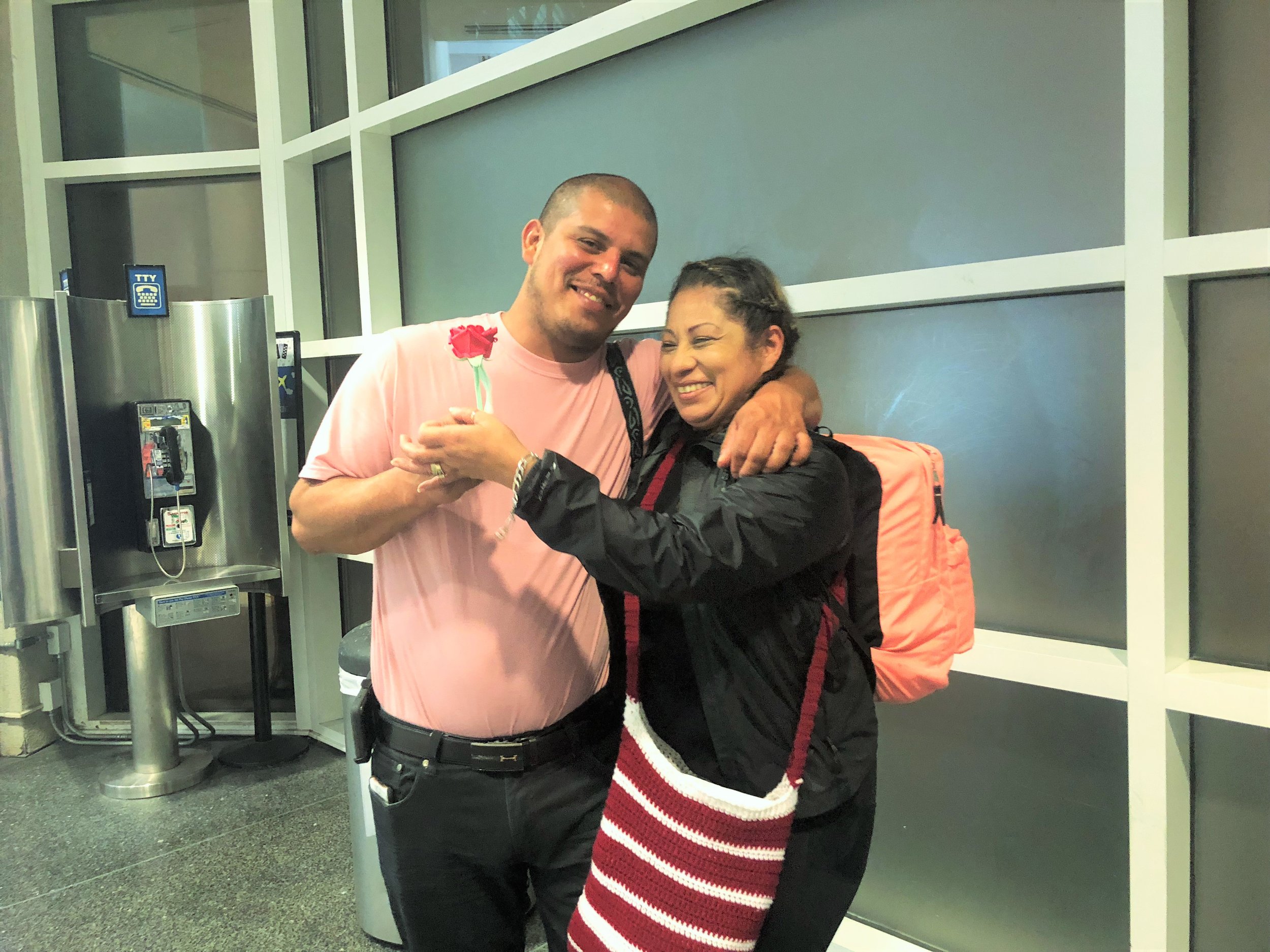 Rosa is so grateful to be reunited with her loved ones back at home. Now that she has been freed from ICE detention, she is eager to return to supporting her elderly parents and her three children, especially her youngest son, who suffers from autism and depends on her trained caregiving abilities.