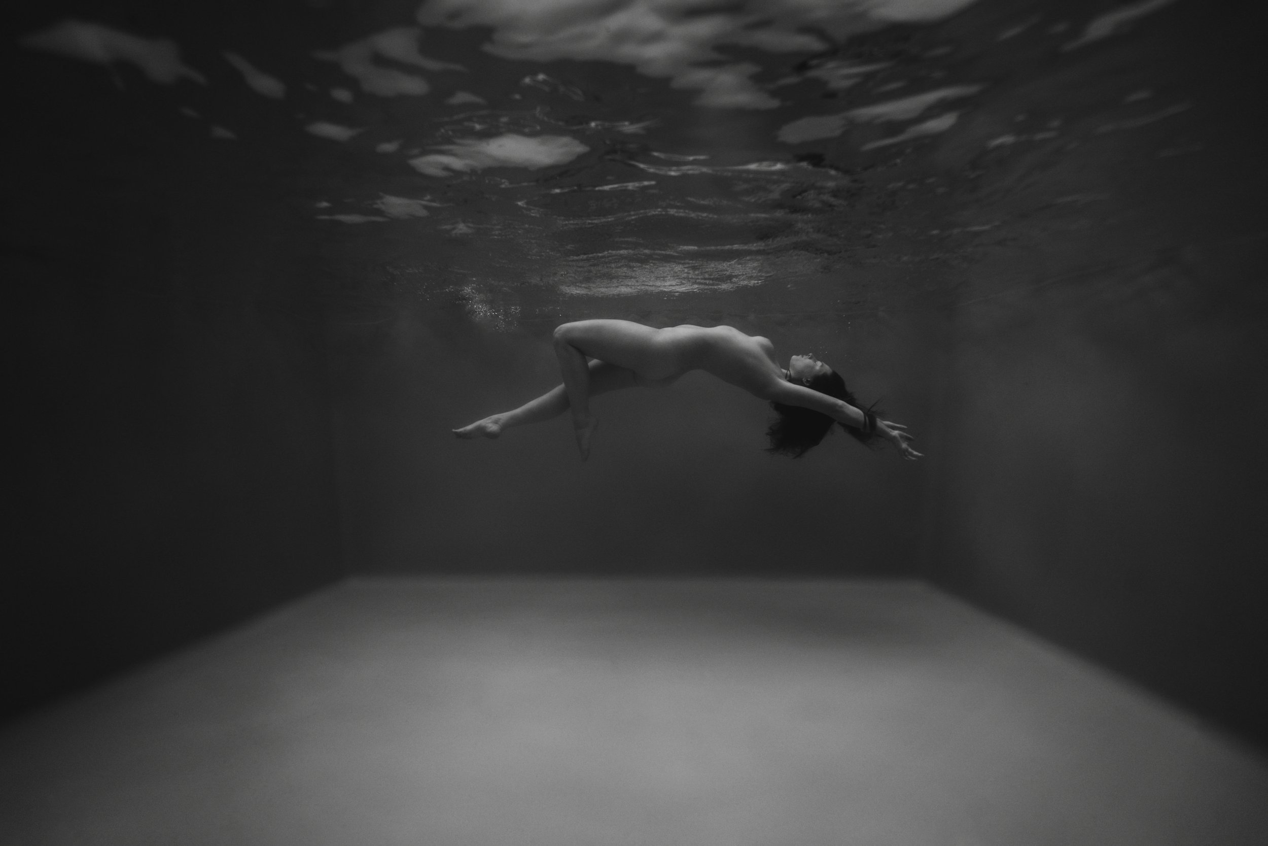 The Art of Surrender- Underwater Boudoir by Tiffany Marie