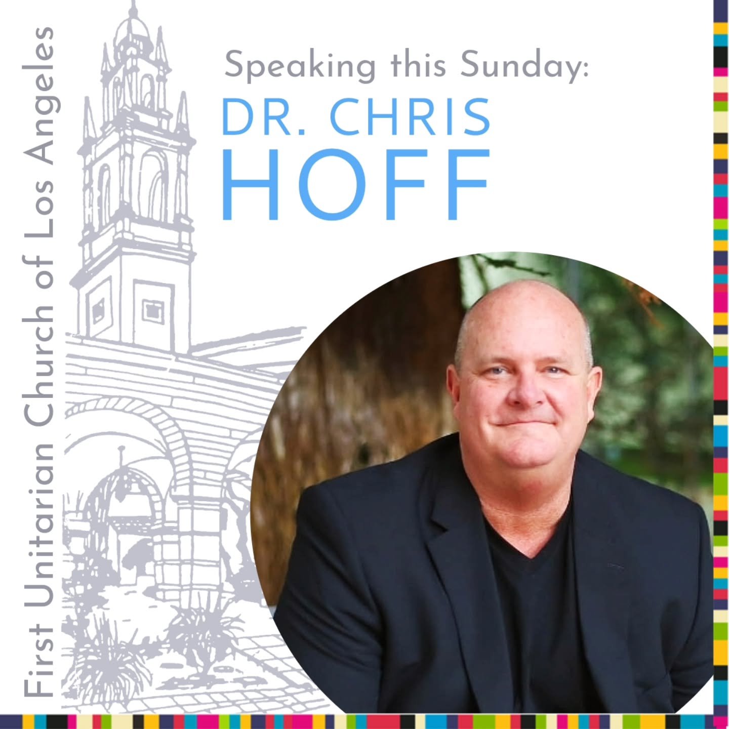 This Sunday our speaker is Dr. Chris Hoff! His talk is titled "Beyond Community."
In a world aching for belonging, what if it’s not community we need, but coalition? Join Dr. Chris Hoff as he traces a path beyond the comforting myth