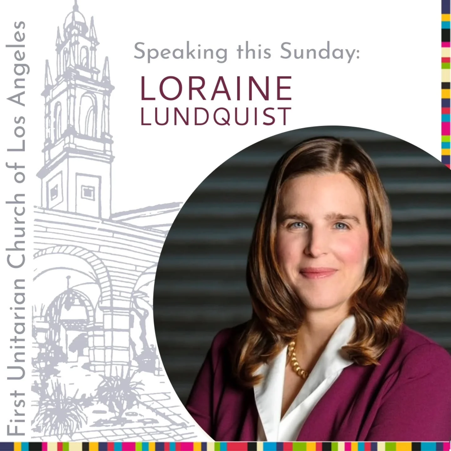 This Sunday we welcome astrophysicist, teacher, and community activist, Loraine Lundquist, to our congregation for her first talk with us! 

Her talk is titled "Managed Transition: the In-between Stages of a Switch to Clean Energy."

Join u