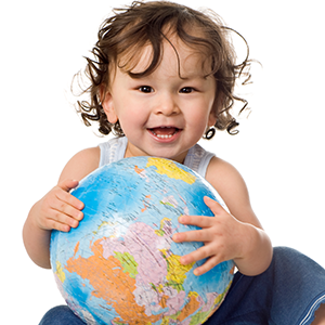 Clementoni - 56144 - Education - My First Globe - Interactive Globe For  Children 3 Years, French Language, Dutch Language, Educational Globe,  Learning