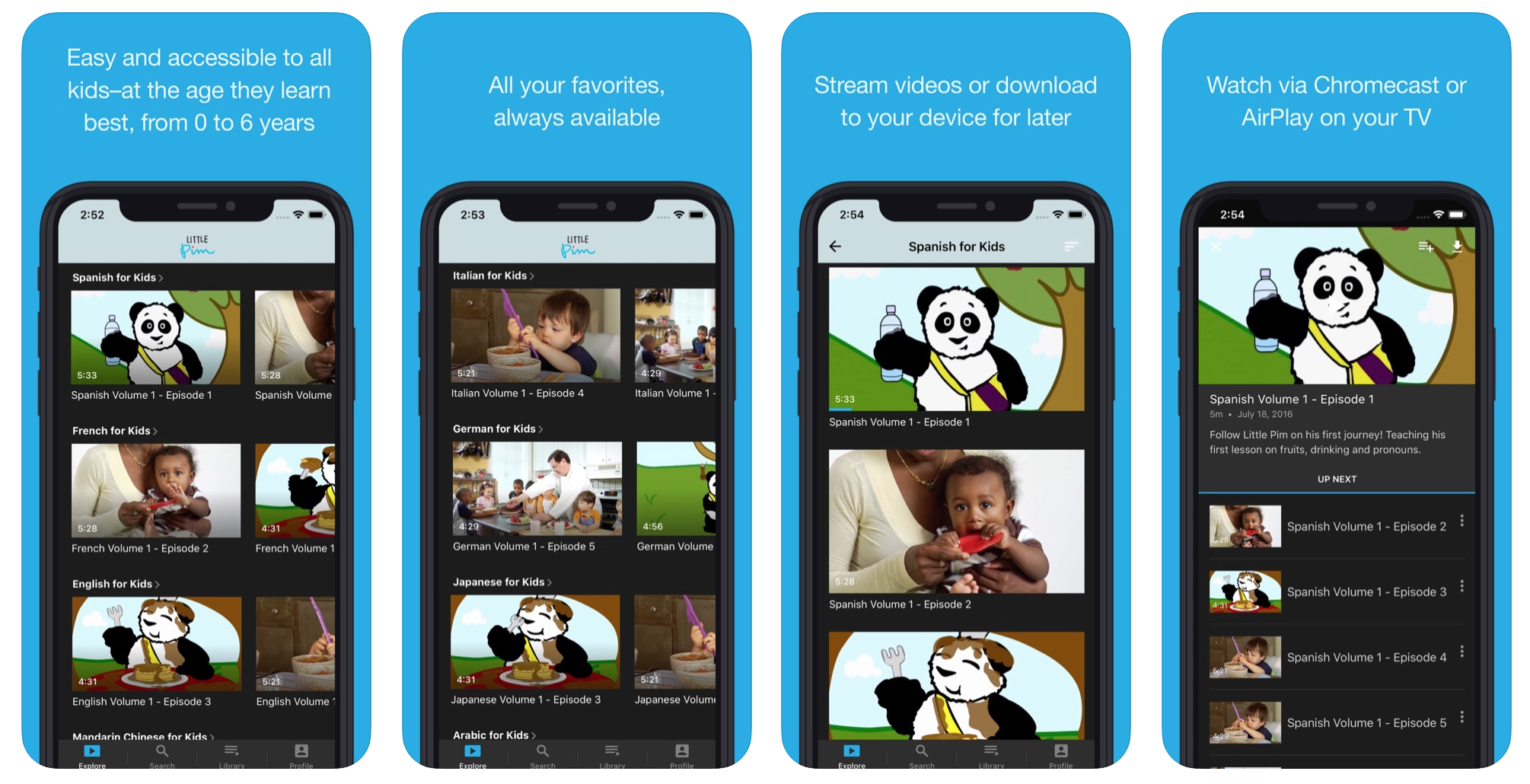 little pim launches new language learning video player apps for kids little pim