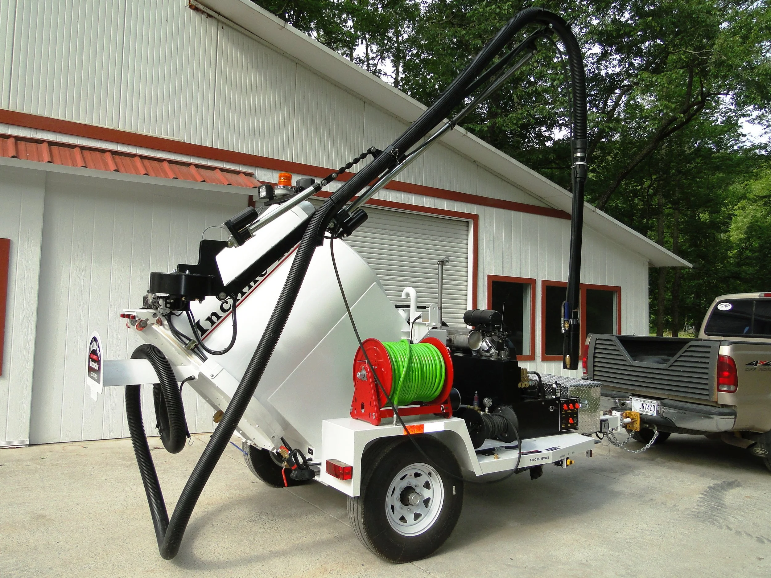 Hydrovac Trailer Excavator Model 250