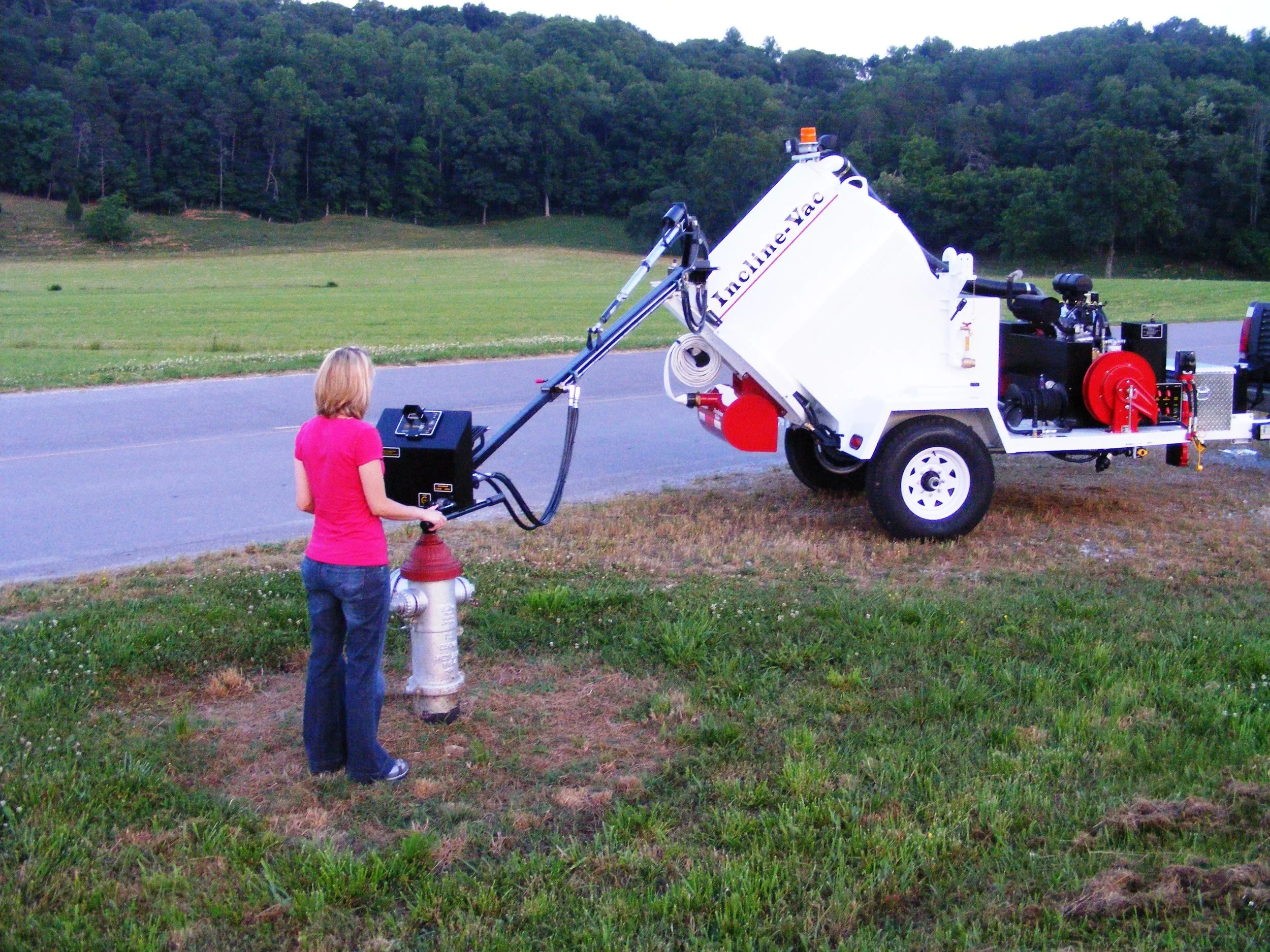 Valve Exercising Fire Hydrant