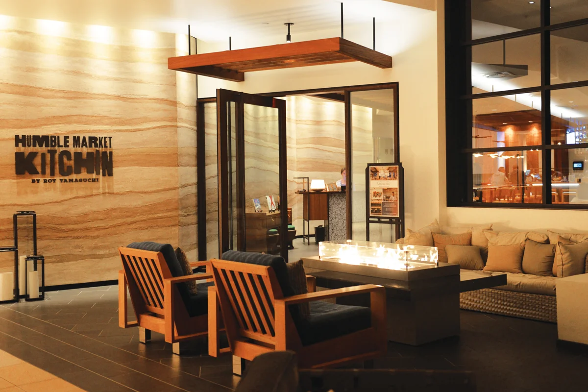 Don’t let the name fool you, Humble Market Kitchin’s overall presentation provides guests with a modern and chic dining experience. Photo: Heather Ellison