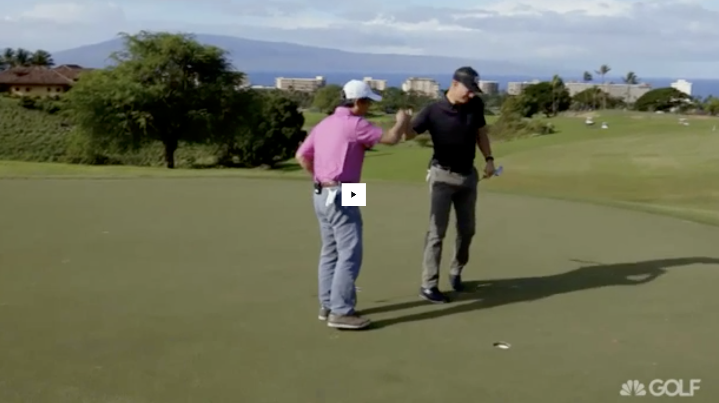 NBC Sports: Golfing with Chef Roy Yamaguchi in Ka’anapali