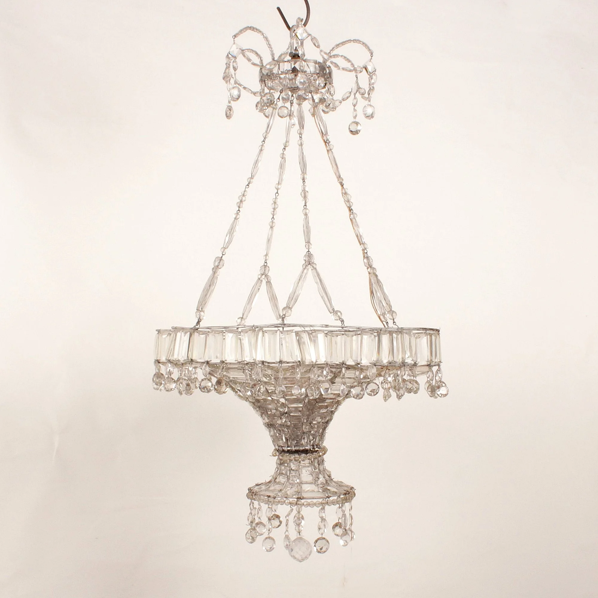 unik österrikisk ljuskrona Hagelins Antik 1805283
