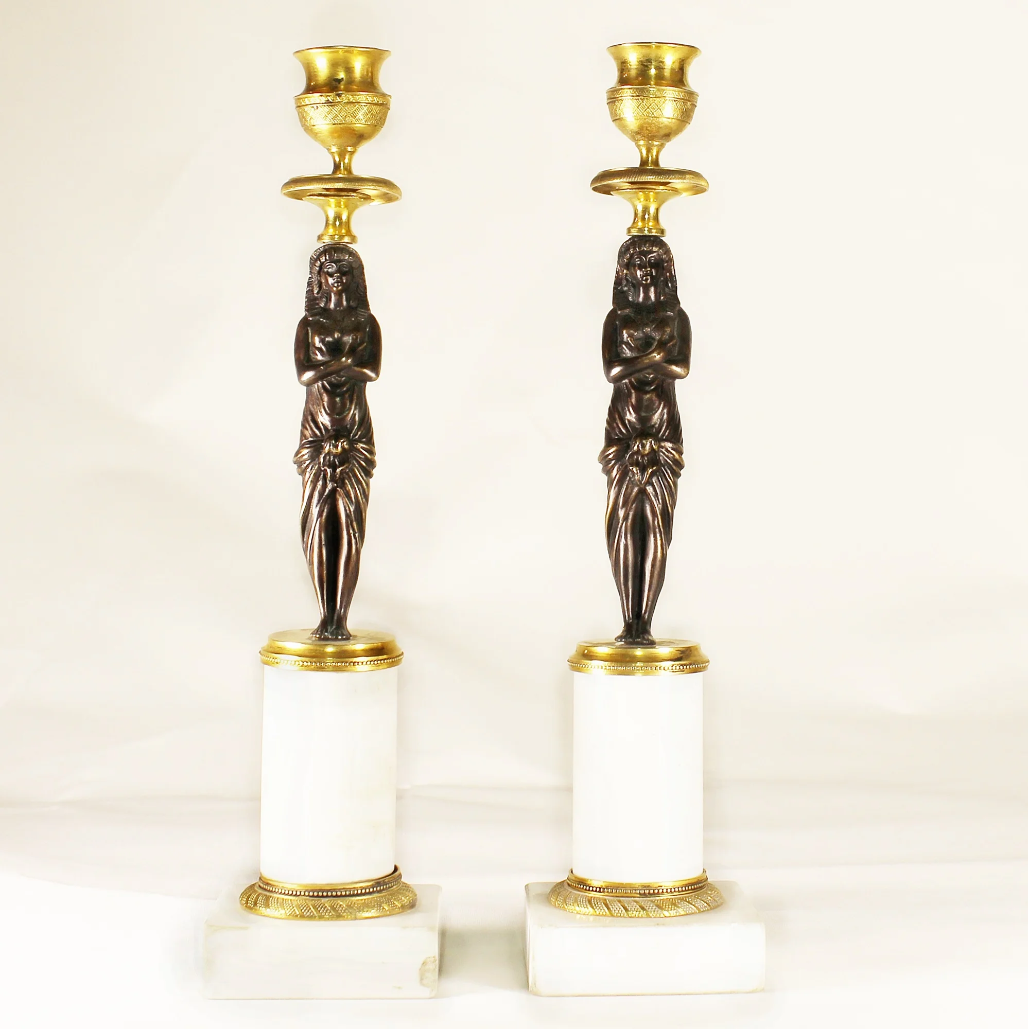 LJUSSTAKAR SENGUSTAVIANSK STIL 