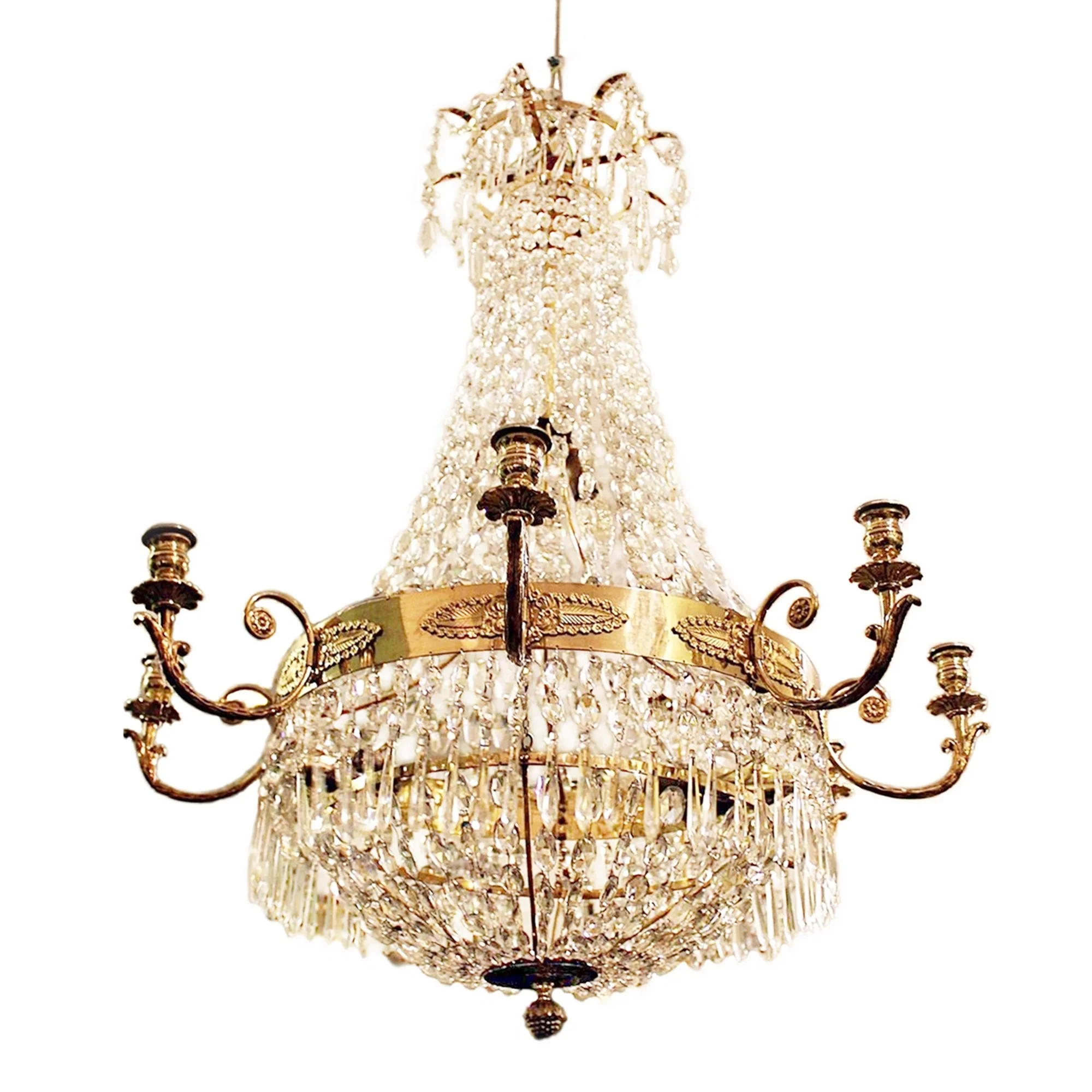 Ljuskrona i empirestil