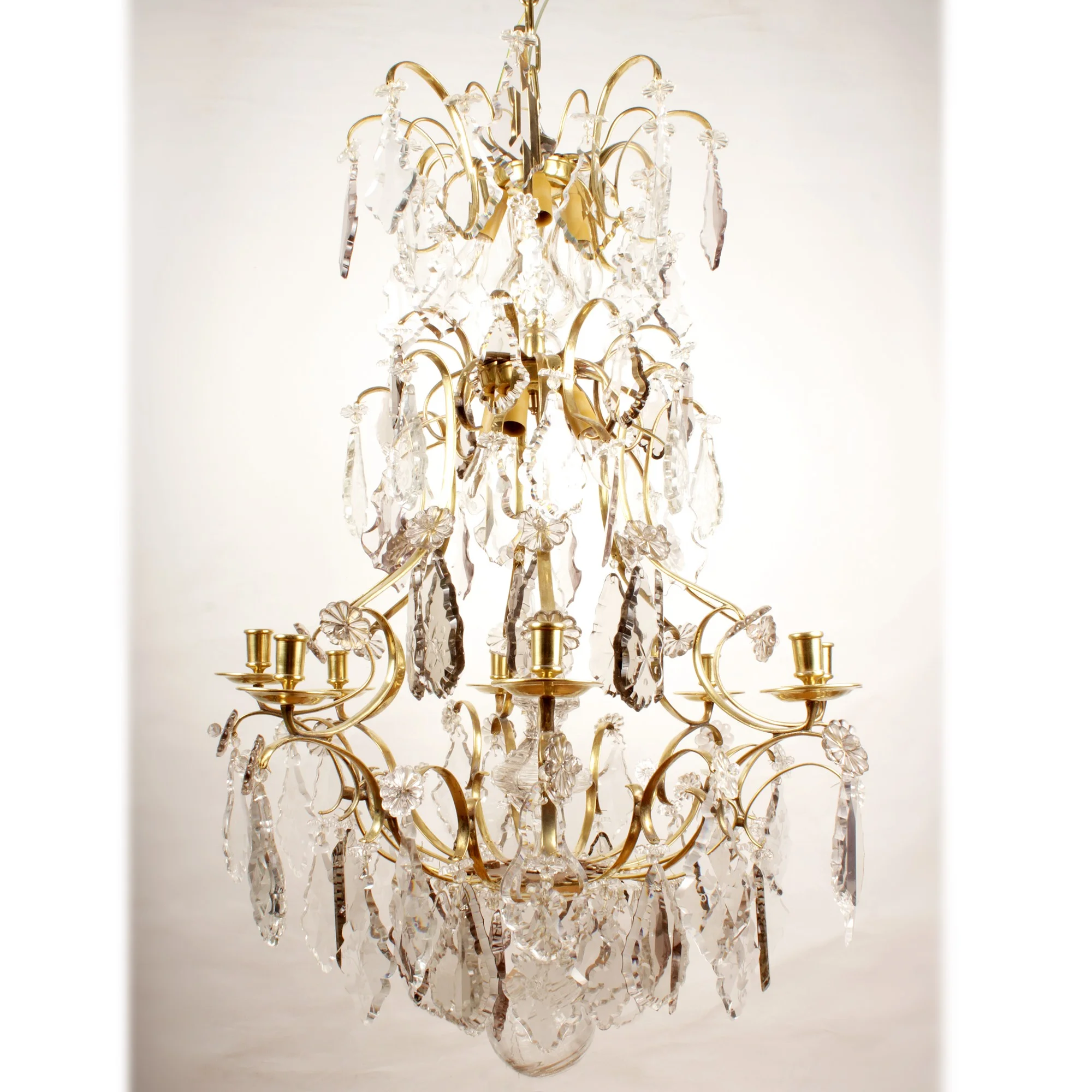 STOR LJUSKRONA ROKOKOSTIL