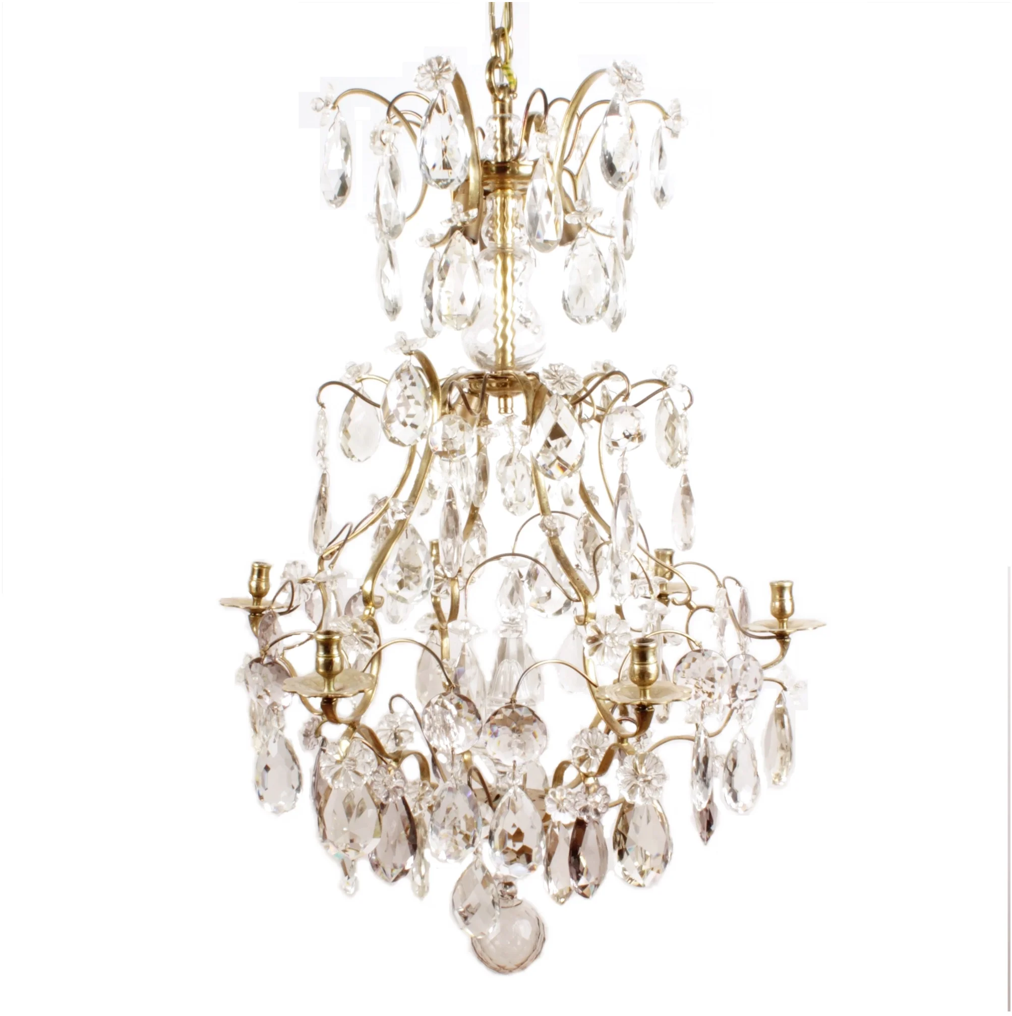 LJUSKRONA I BAROCKSTIL, CA 1910