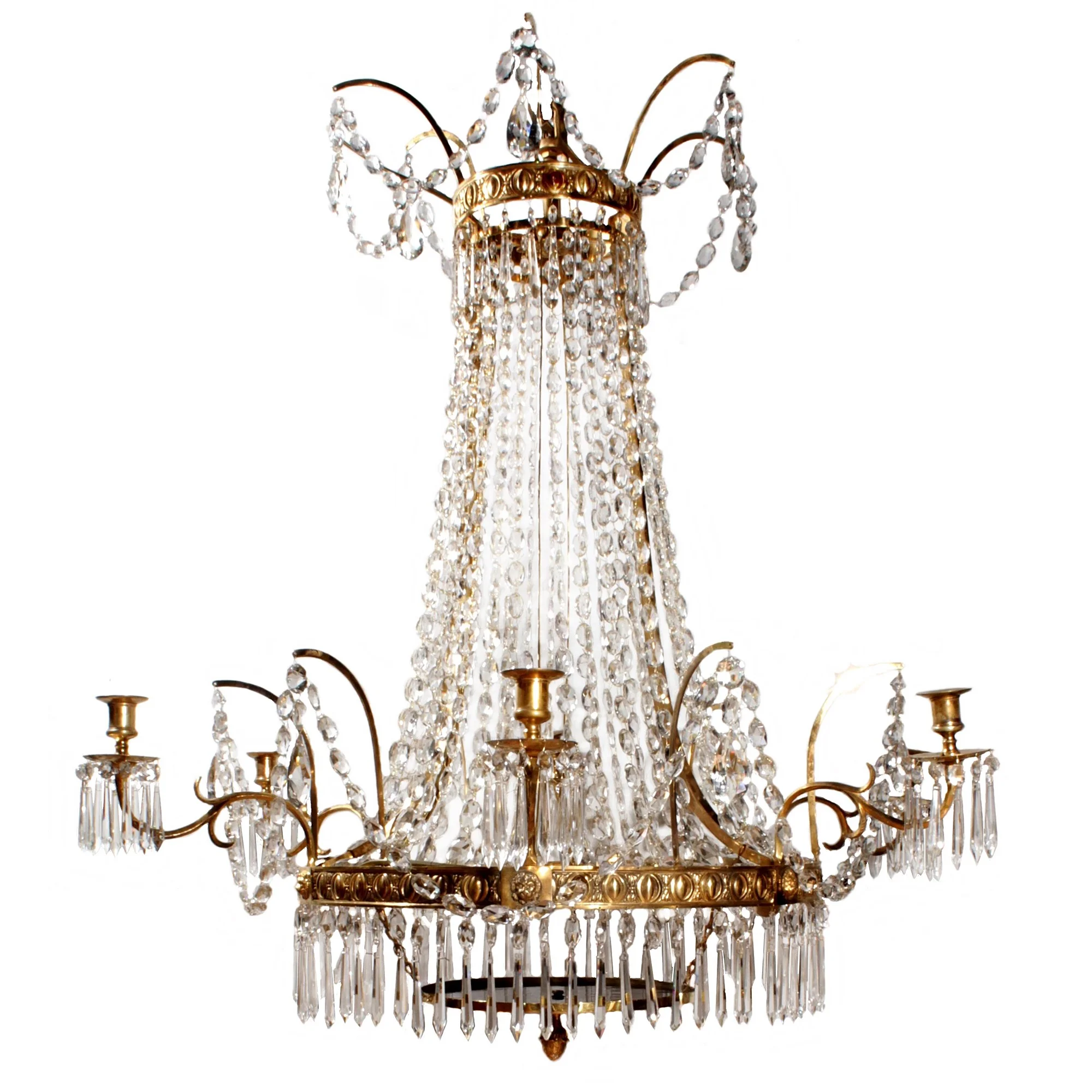 VACKER 1800-TALS LJUSKRONA FRÅN KONTINENTEN