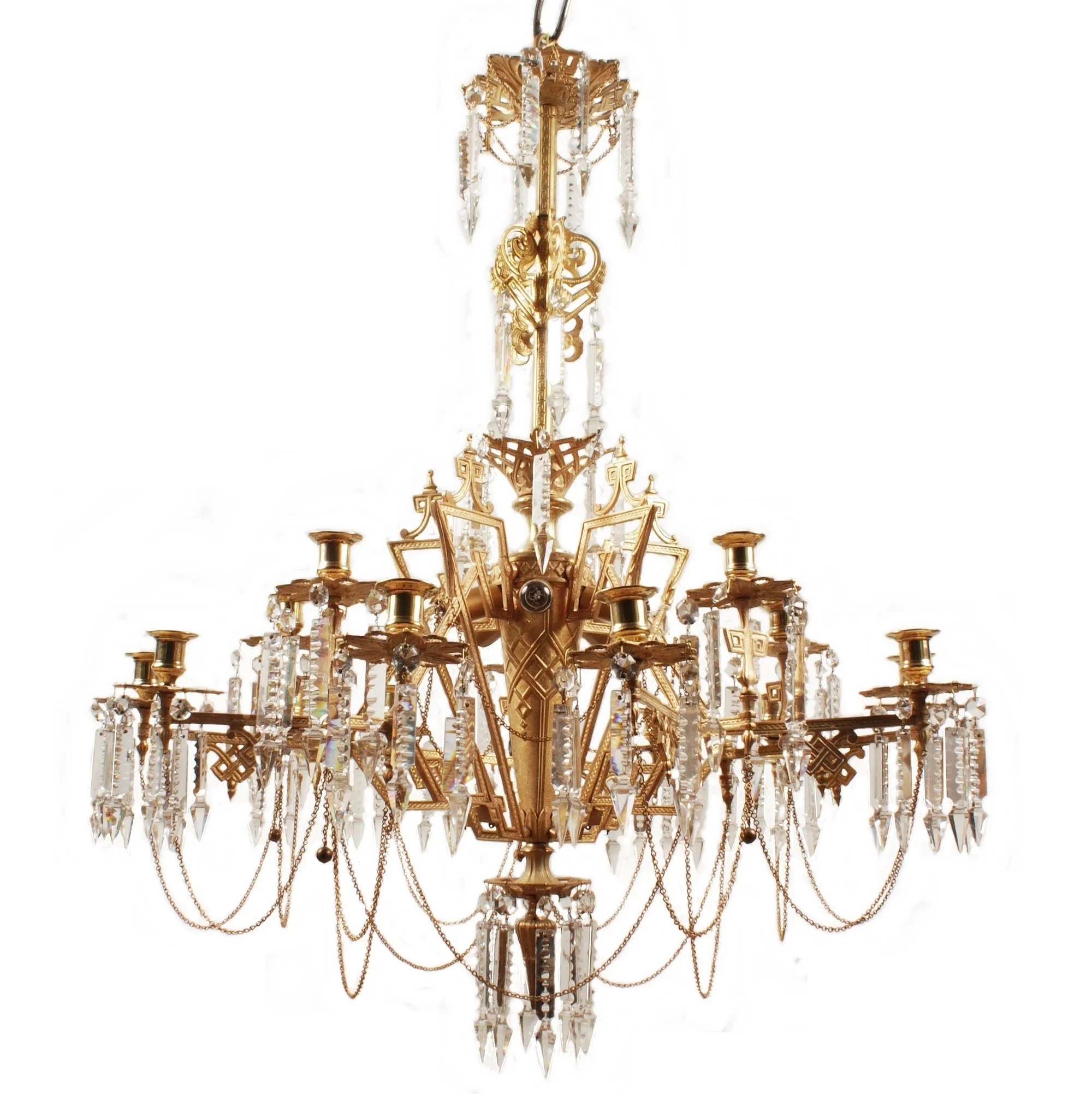 MAFFIG OSKARIANSK LJUSKRONA