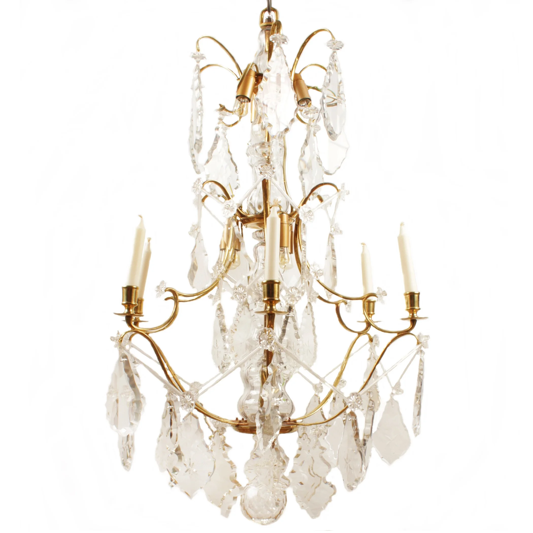 LJUSKRONA I ROKOKOSTIL