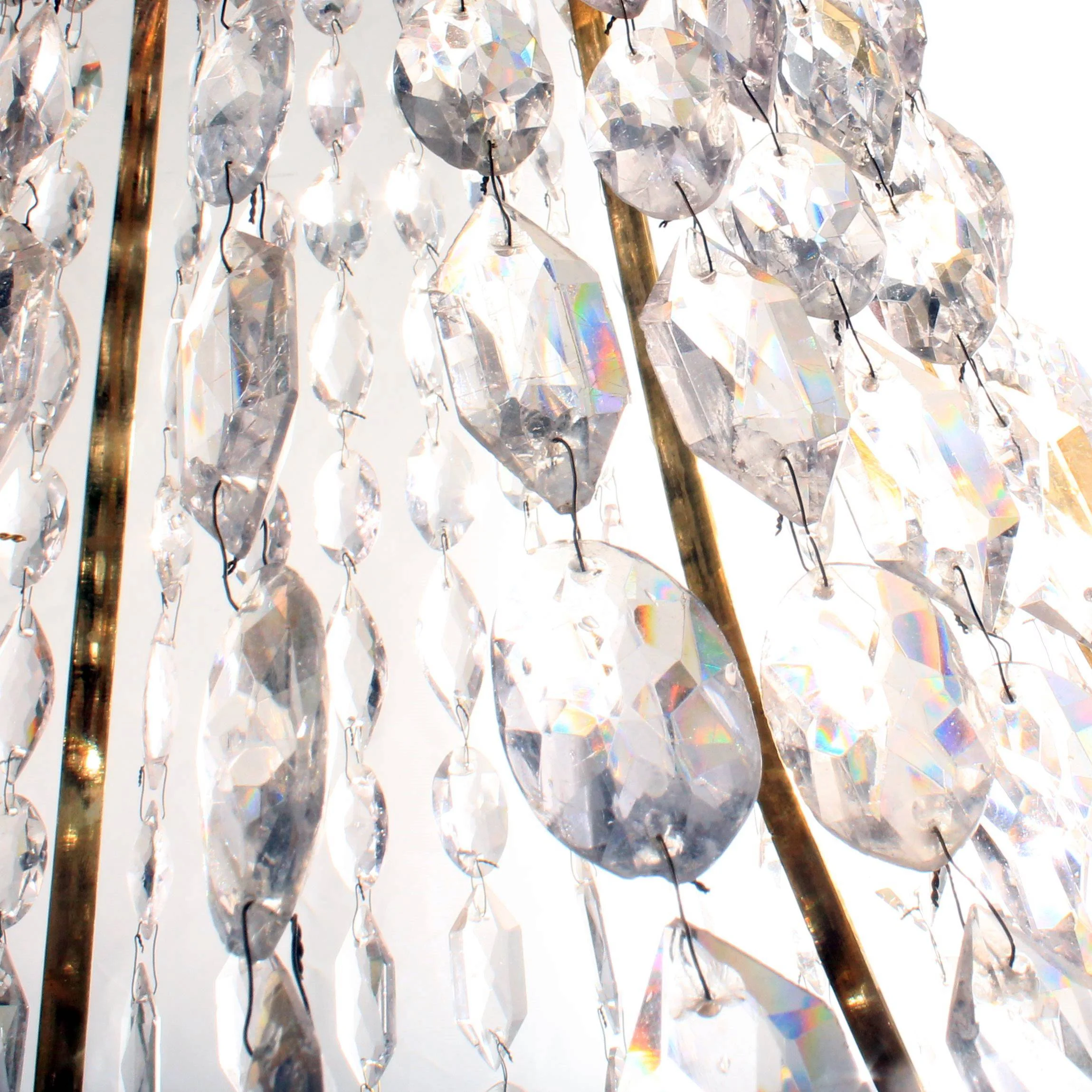 Stor klassisk sengustaviansk ljuskrona 1812043