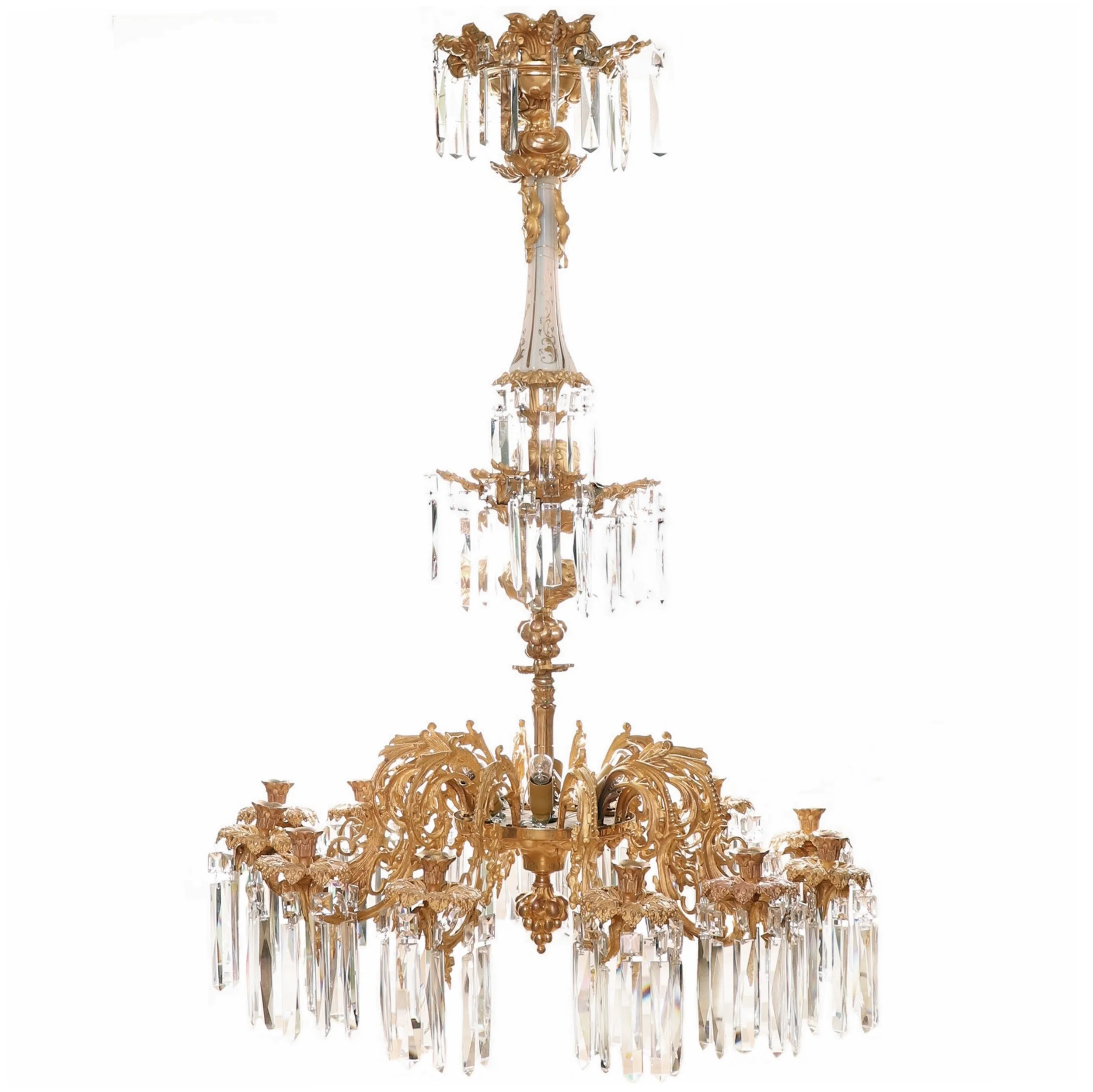 Läcker och stor ljuskrona