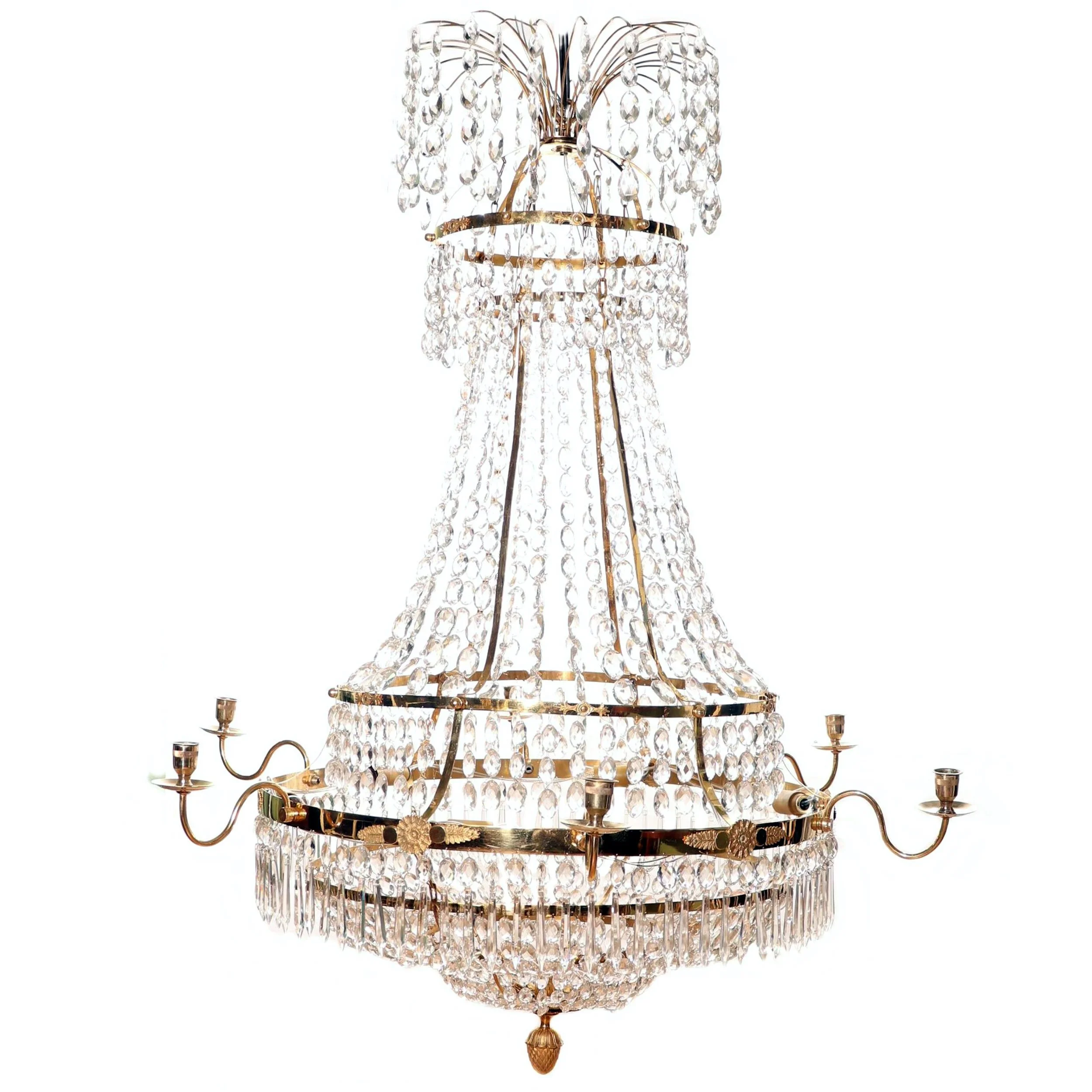 Stilren och elegant ljuskrona