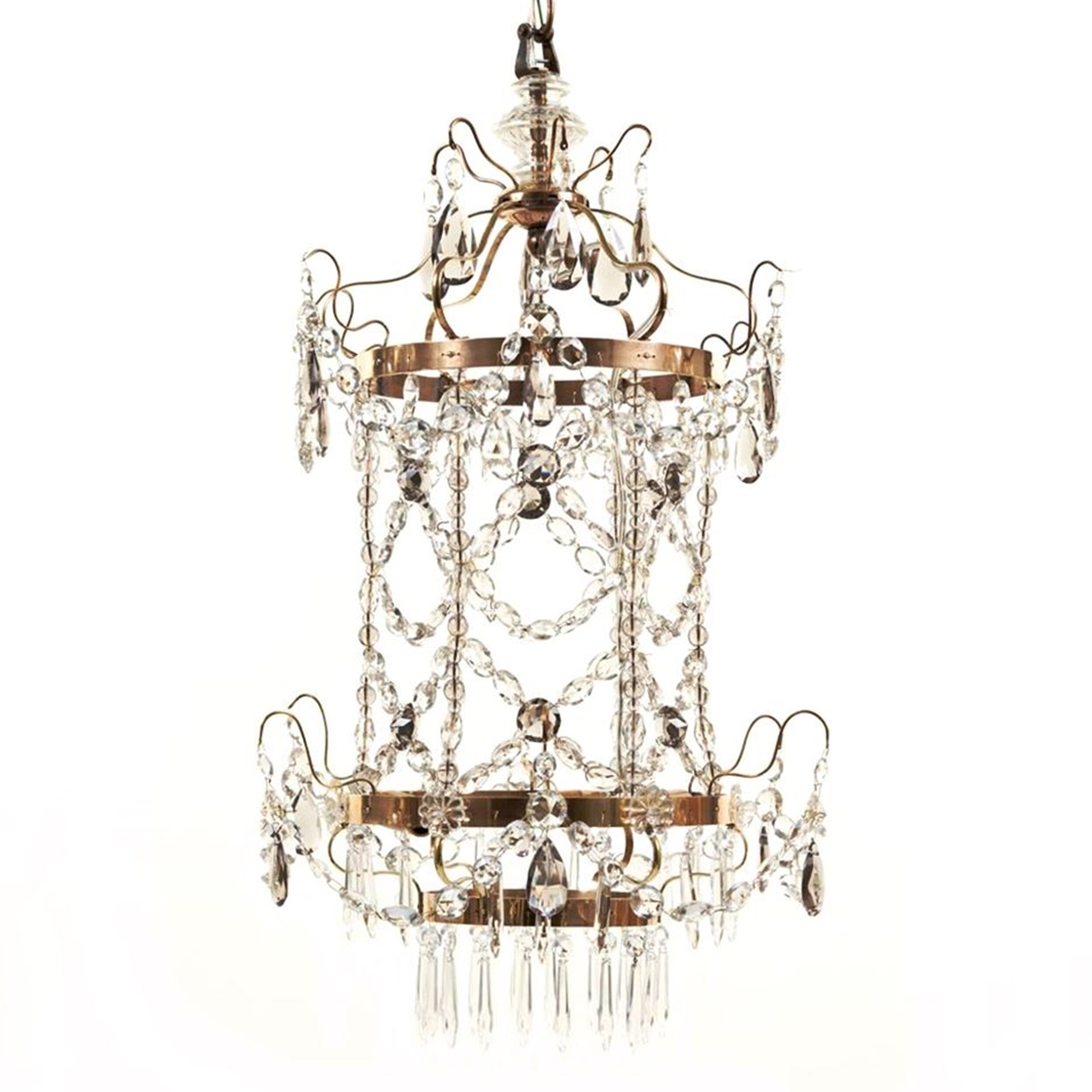 Ljuskrona/ljuslykta i gustaviansk stil