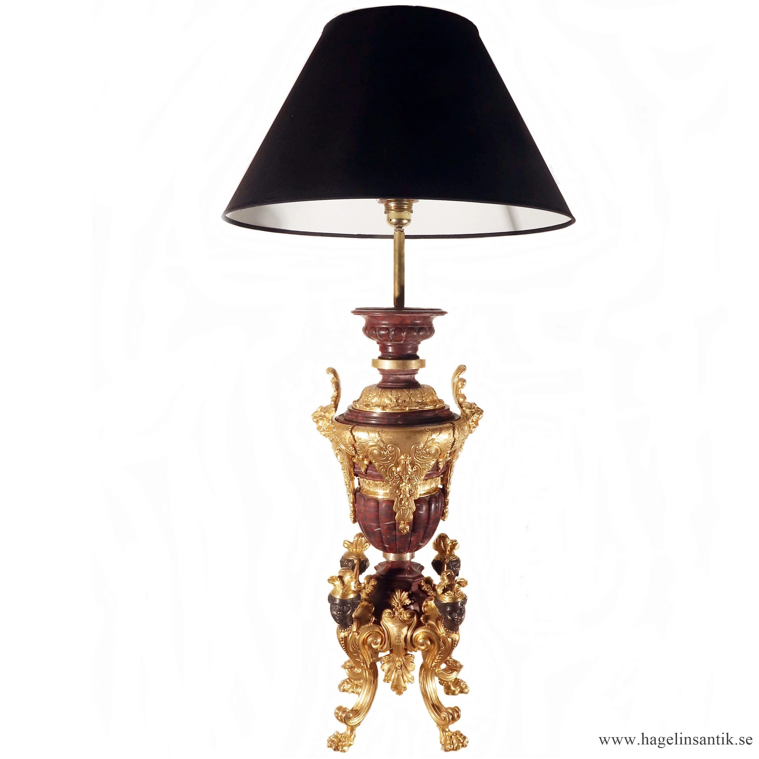 Magnifik bordslampa Napoleon III