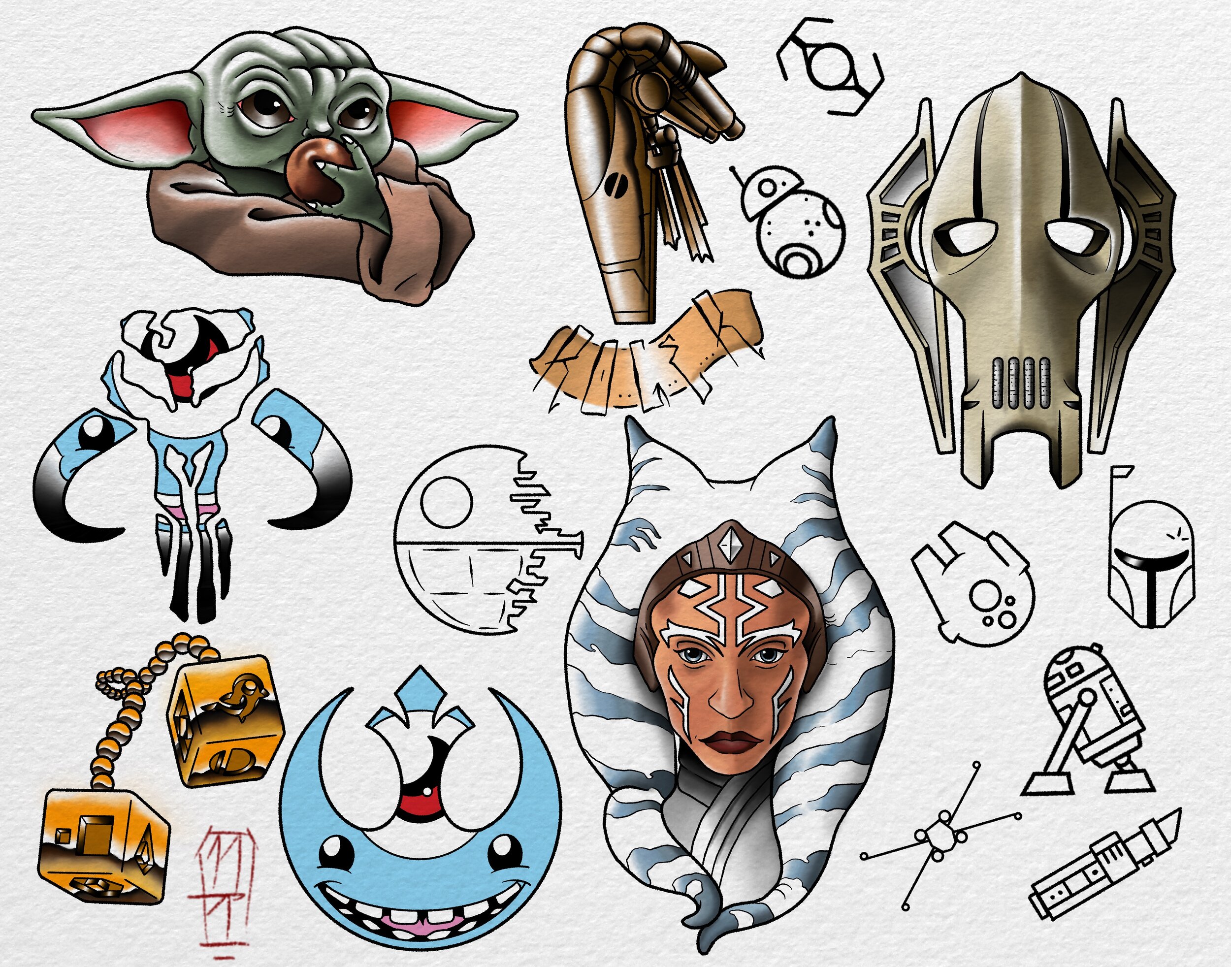 34 Of The Best Star Wars Tattoos For Men in 2023  FashionBeans