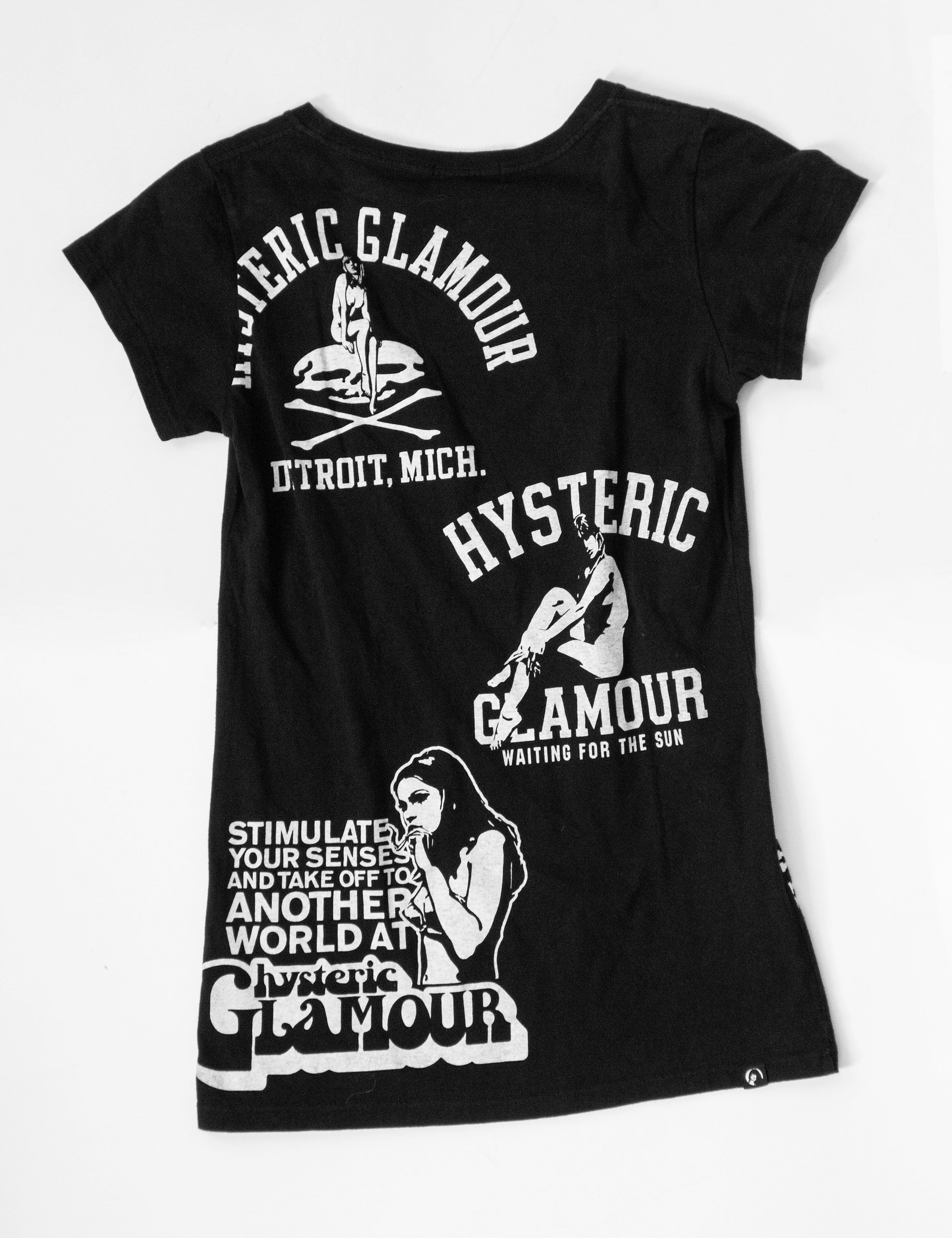 2000s Hysteric Glamour Test Print Tee — Poorly Curated