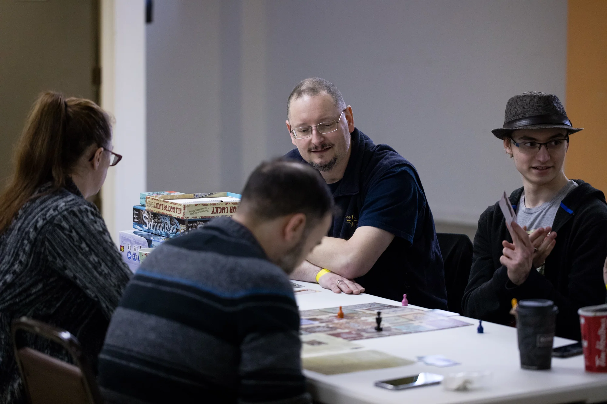 Players try Kill Dr Lucky by Cheapass Games. Cheapass Games has been an amazing sponsor by donating to the Play to Win section for several consecutive years now.