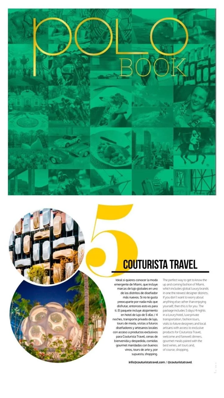 Couturista featured in Polo Book Chile