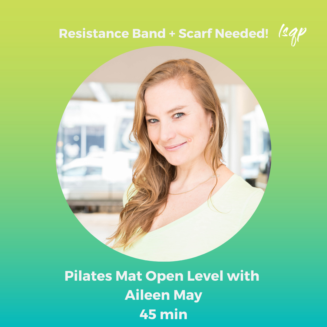 Pilates Mat Open Level with Aileen
