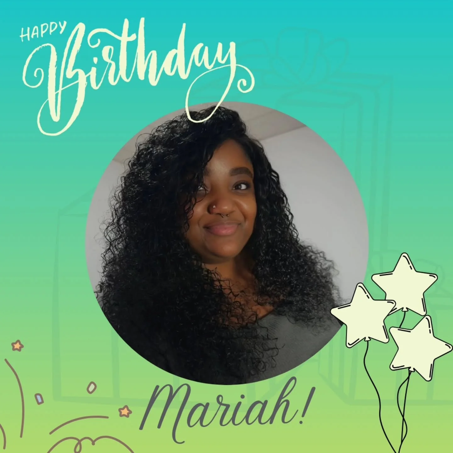 We have so many October birthdays!!! Please join me in wishing a happy birthday to Mariah @xx.nichellem!!
Mariah has been helping us out left and right, picking up admin shifts and holding down the fort throughout the year! She has been a constant c