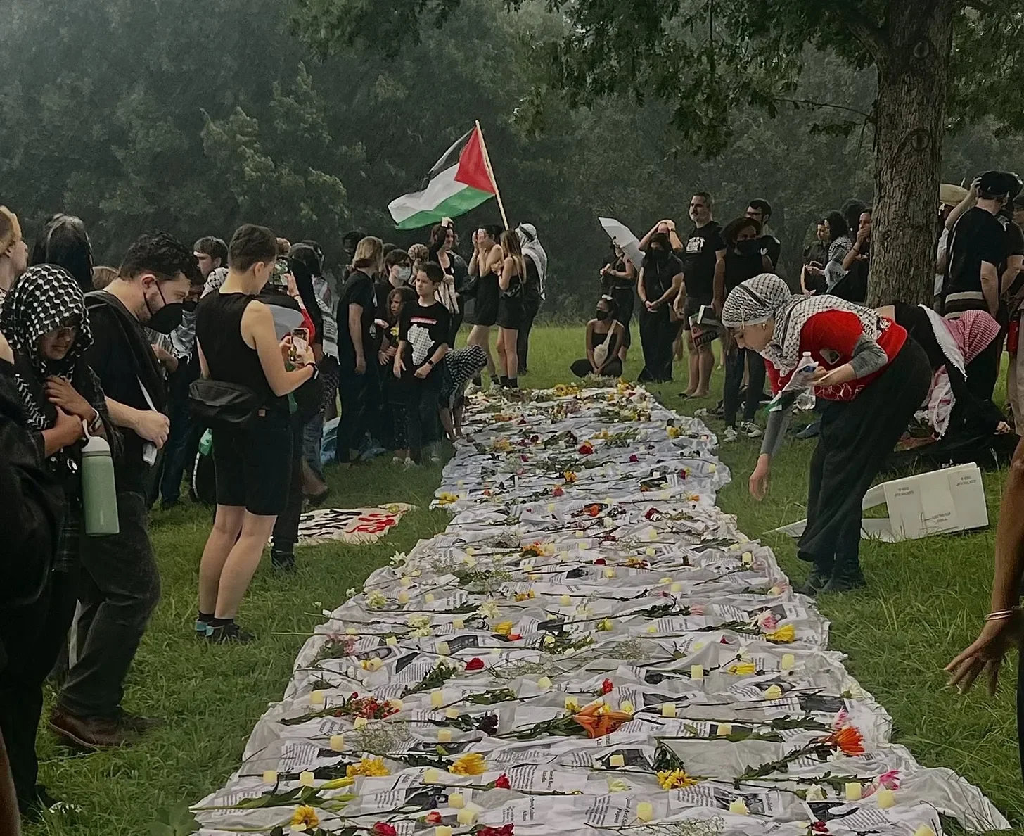 My opening remarks from our vigil for Gaza's truth-tellers