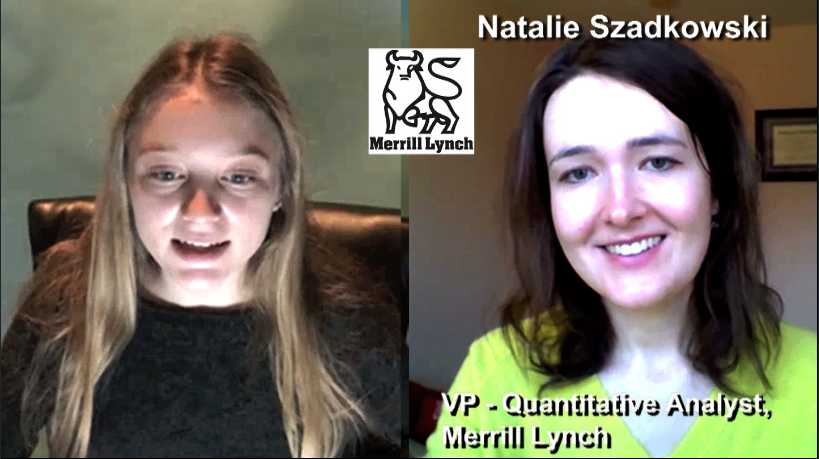 "BE INSPIRED" by Quantitative Analyst Natalie Szadkowski