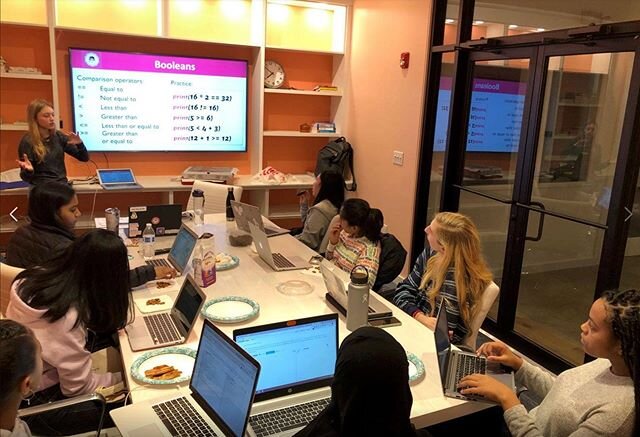 I enjoyed teaching Python to my fellow TechGirlz board members on Sunday! #girlscancode #girlscancodetoo #girlsintech #girlsintechnology #codergirl #girlsinstem #girlsinstemrock