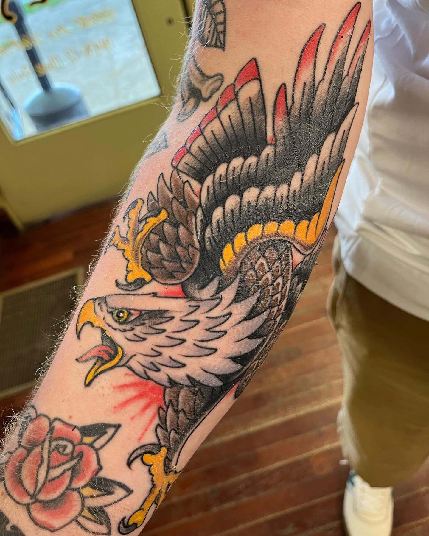 42 Eagle Forearm Tattoos With Meanings