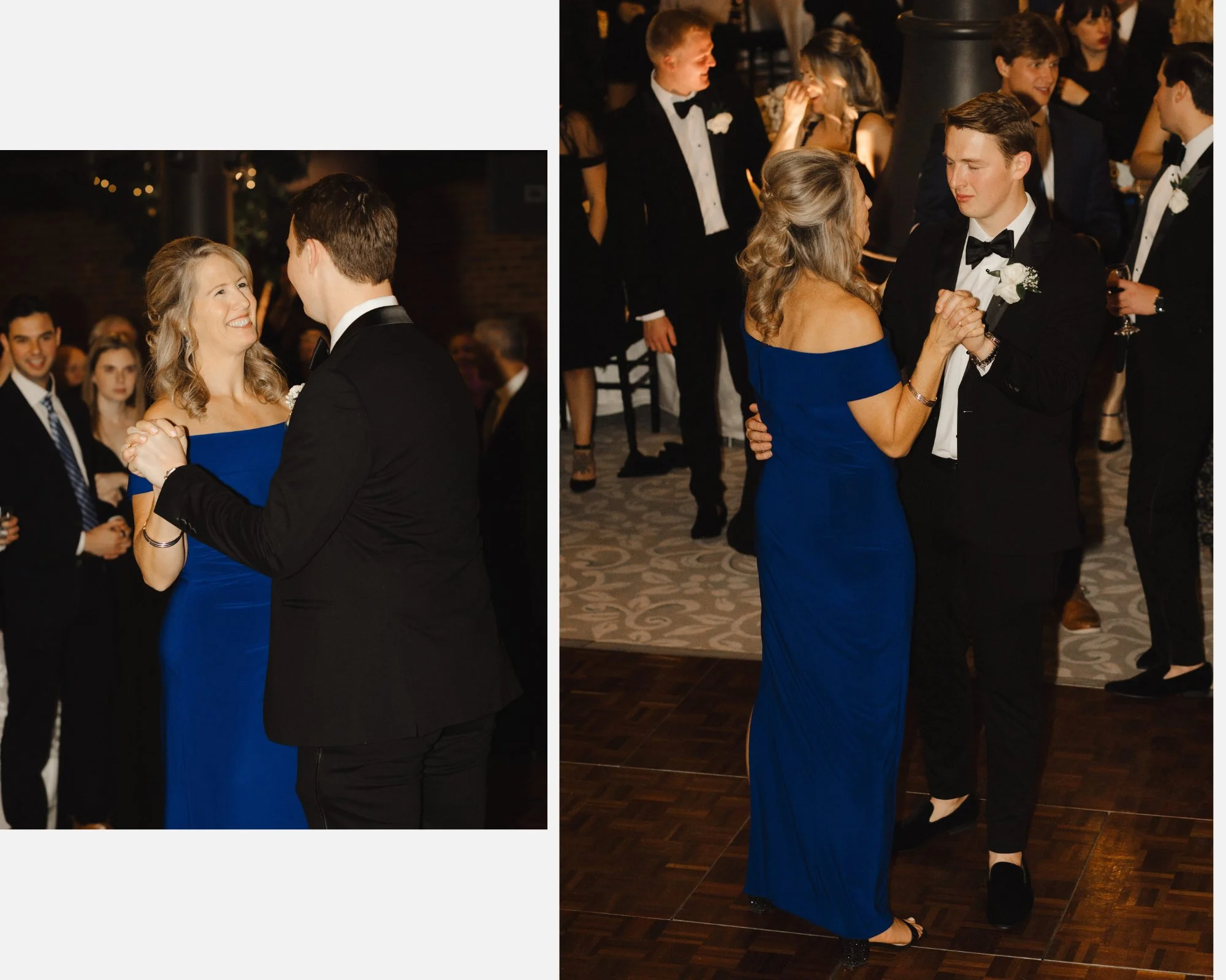 Old Money Wedding at St. John’s Resort Atrium Reception Mother of the Groom Dance _ Michigan Wedding Photographer.JPG