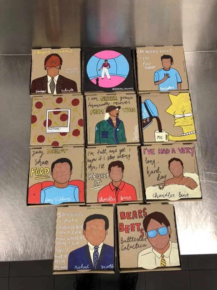 Making, baking and creating How a simple pizza box became a 'pizza