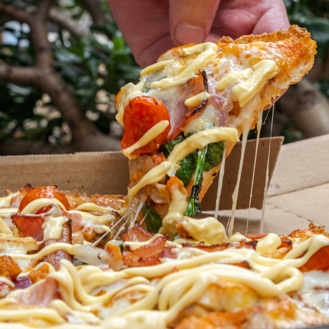 Gorgeous gorgeous girls order their pizza with Cheese Toastie Crust 🥰